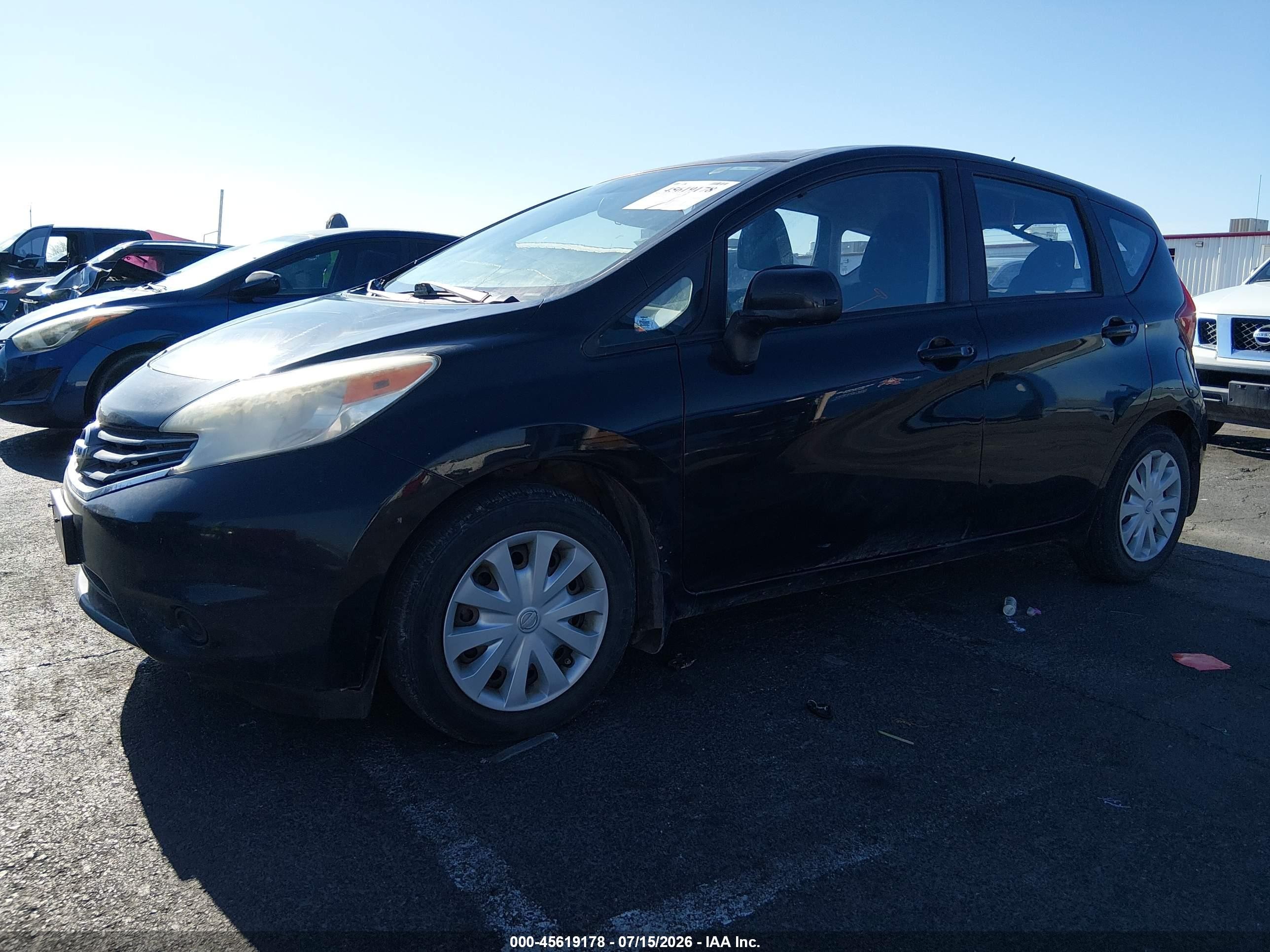2014 Nissan Versa Note Sv Black vin: 3N1CE2CP3EL364851