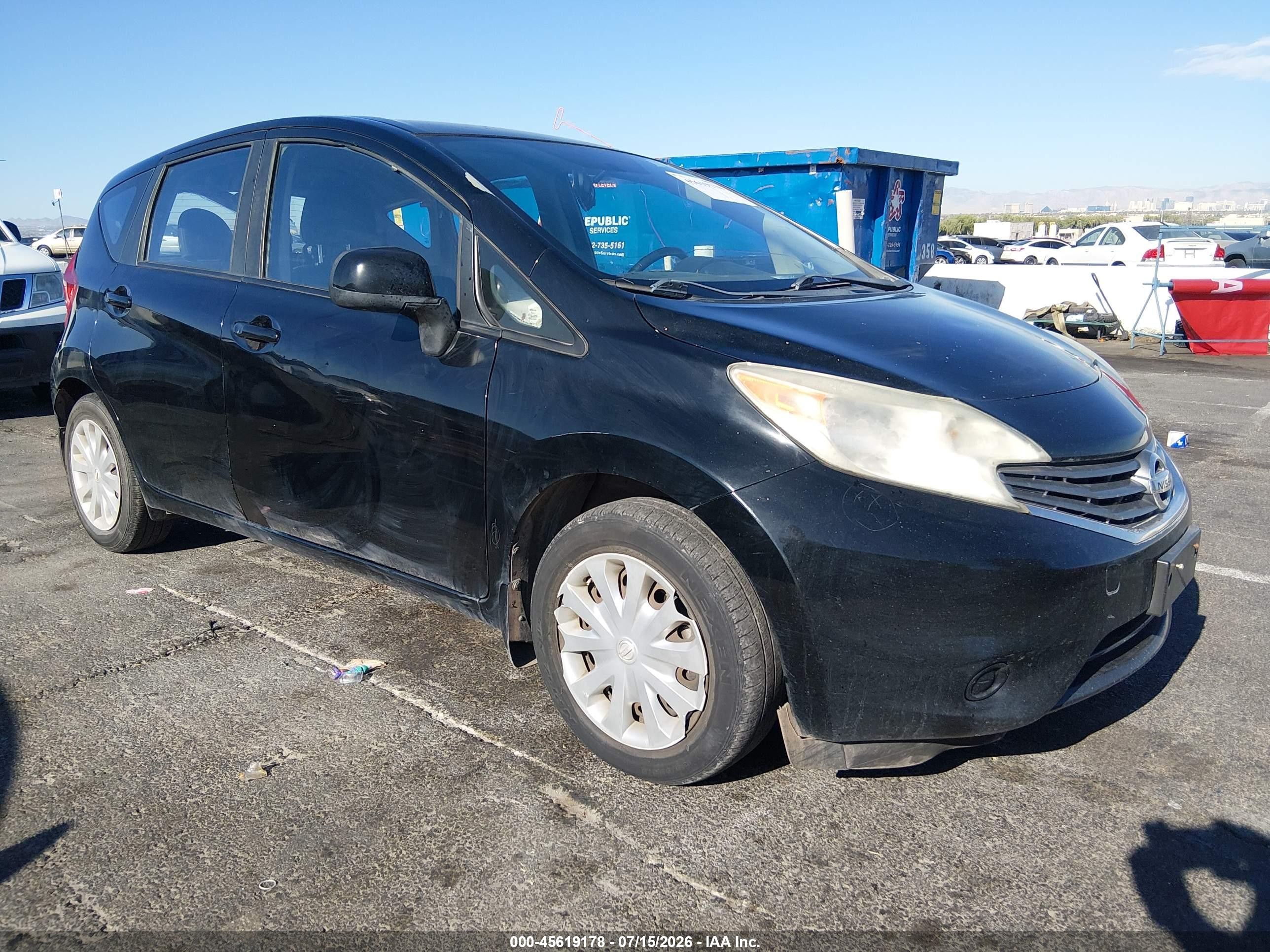 2014 Nissan Versa Note Sv Black vin: 3N1CE2CP3EL364851