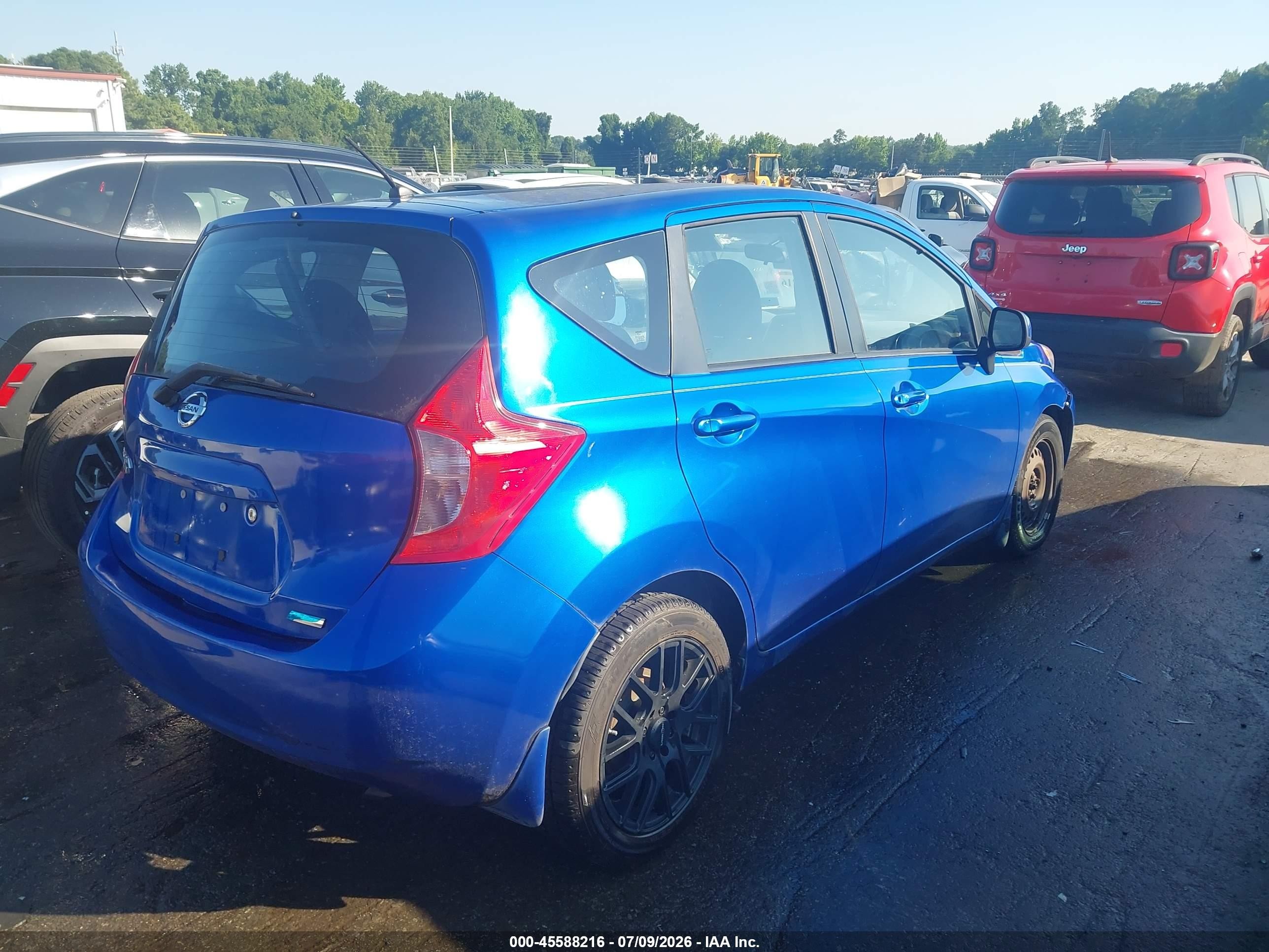 2014 Nissan Versa Note S Plus Blue vin: 3N1CE2CP3EL375834