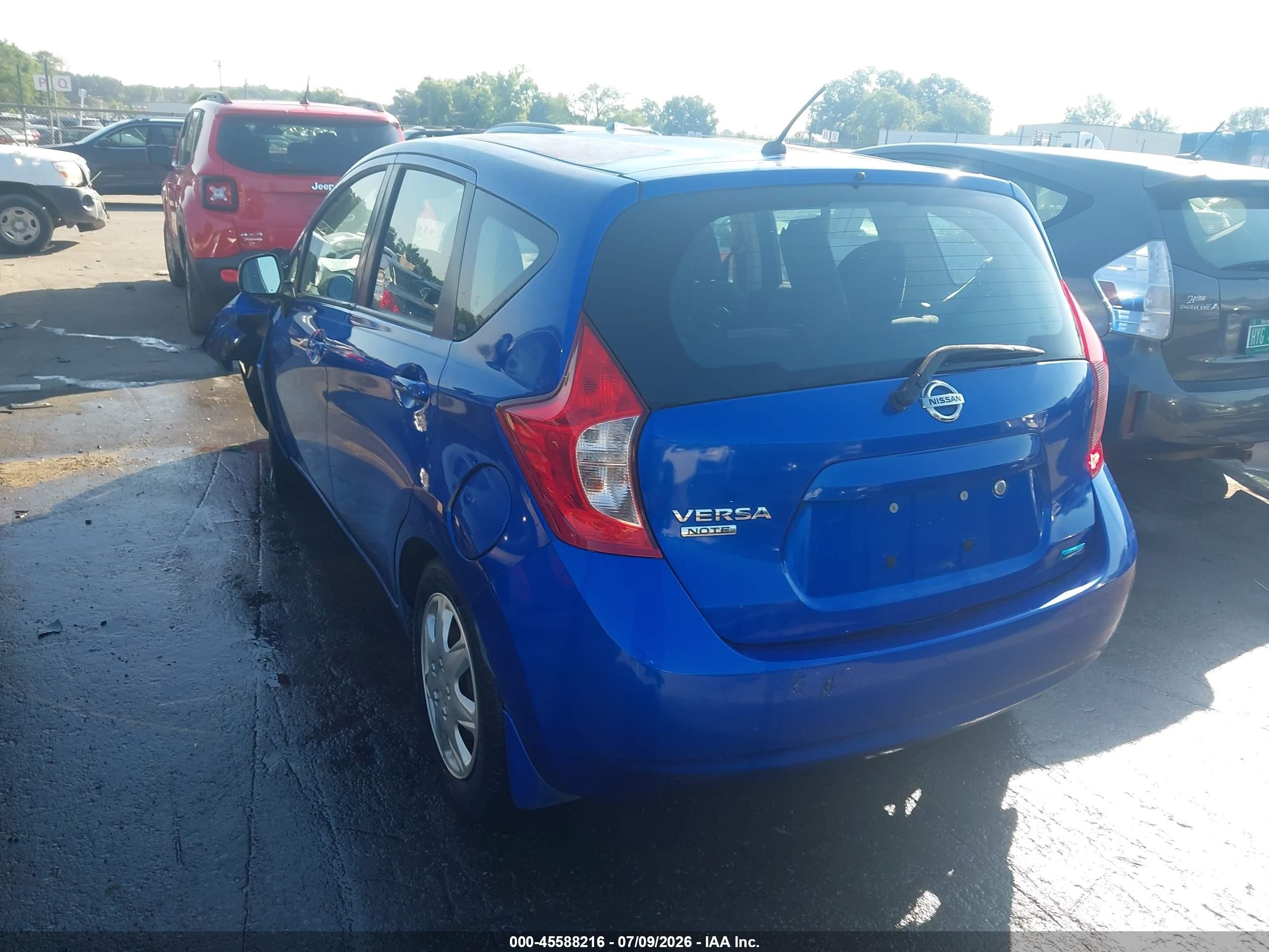 2014 Nissan Versa Note S Plus Blue vin: 3N1CE2CP3EL375834