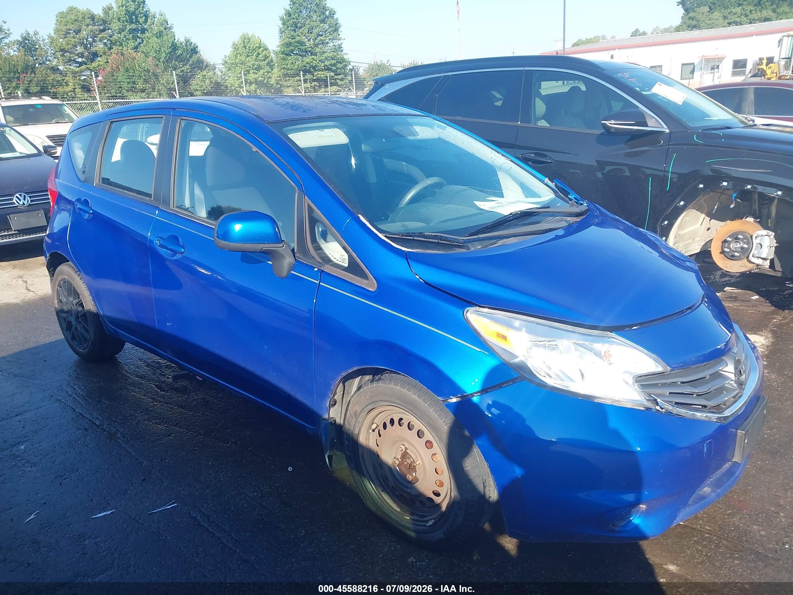 2014 Nissan Versa Note S Plus Blue vin: 3N1CE2CP3EL375834