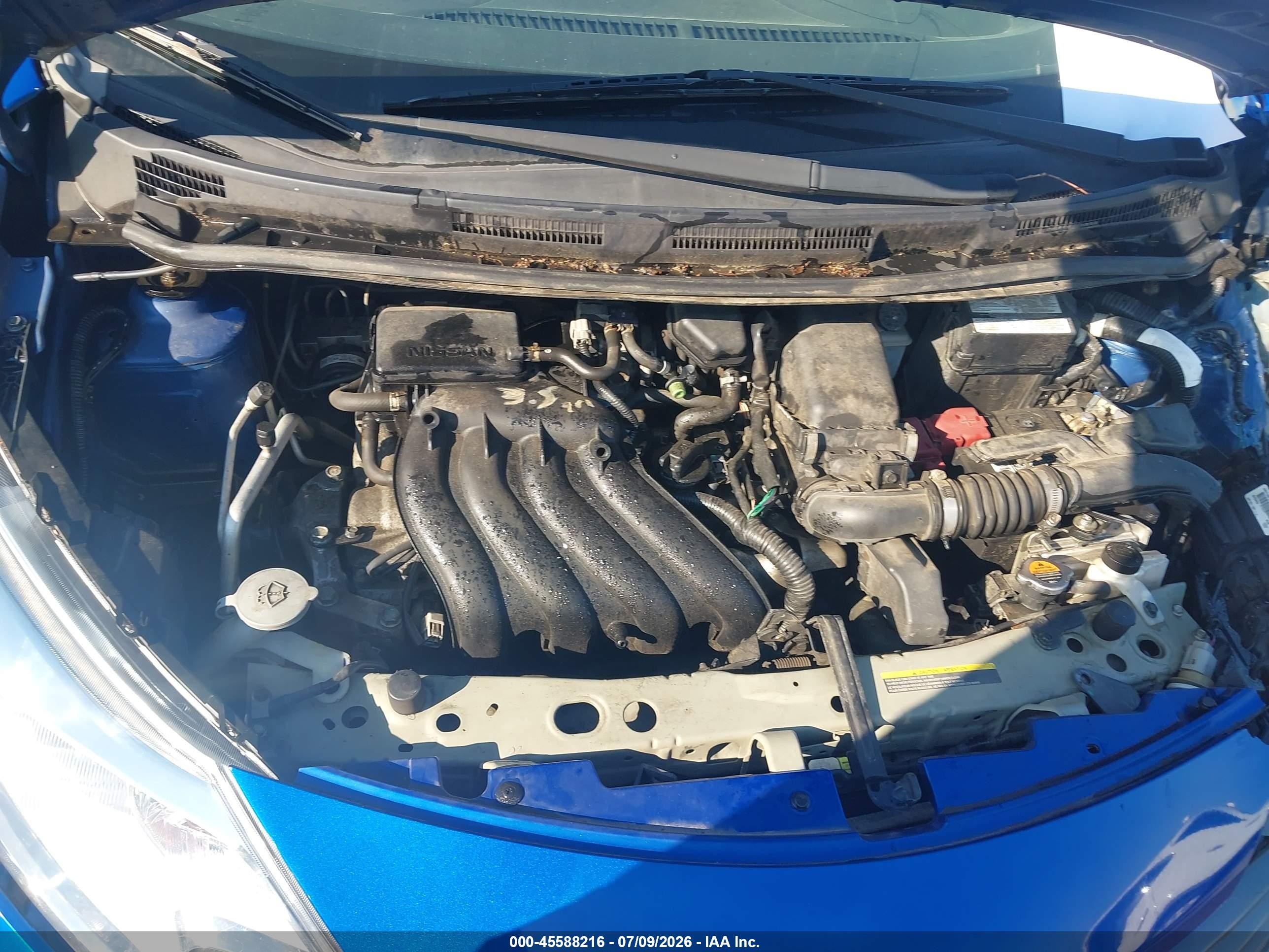 2014 Nissan Versa Note S Plus Blue vin: 3N1CE2CP3EL375834