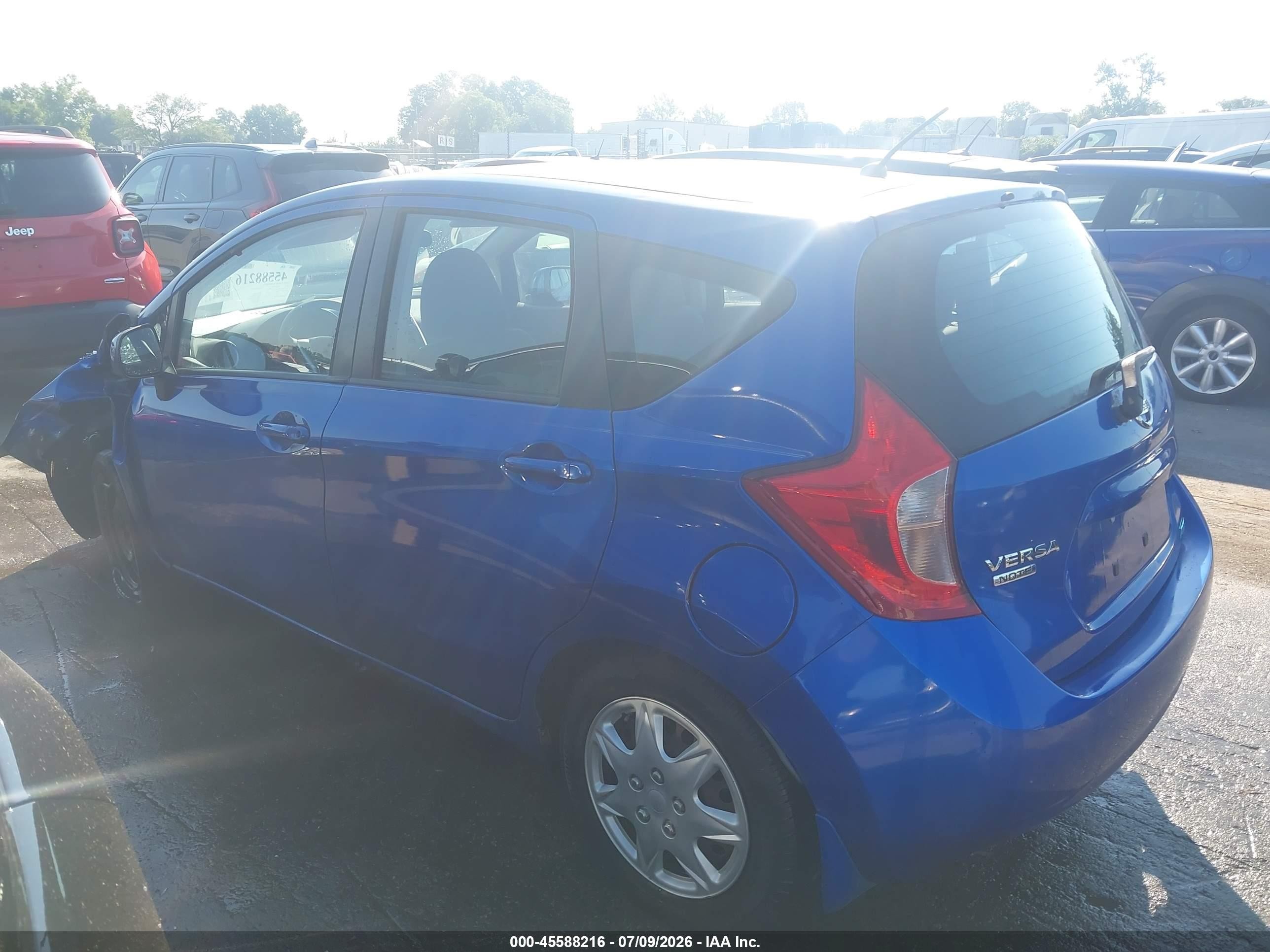 2014 Nissan Versa Note S Plus Blue vin: 3N1CE2CP3EL375834