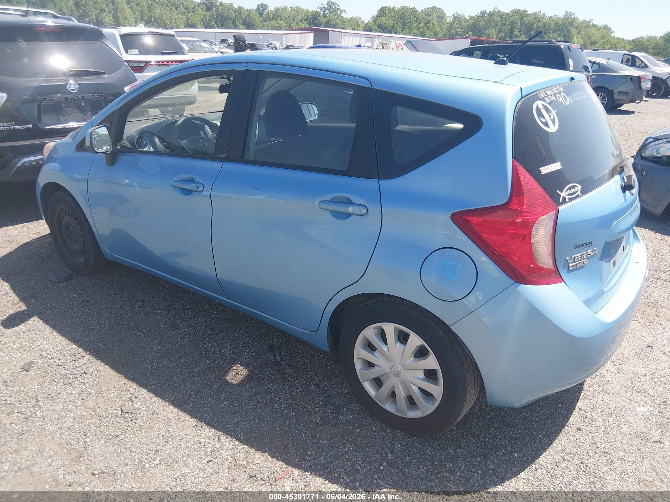 2014 Nissan Versa Note S Plus Blue vin: 3N1CE2CP3EL386610