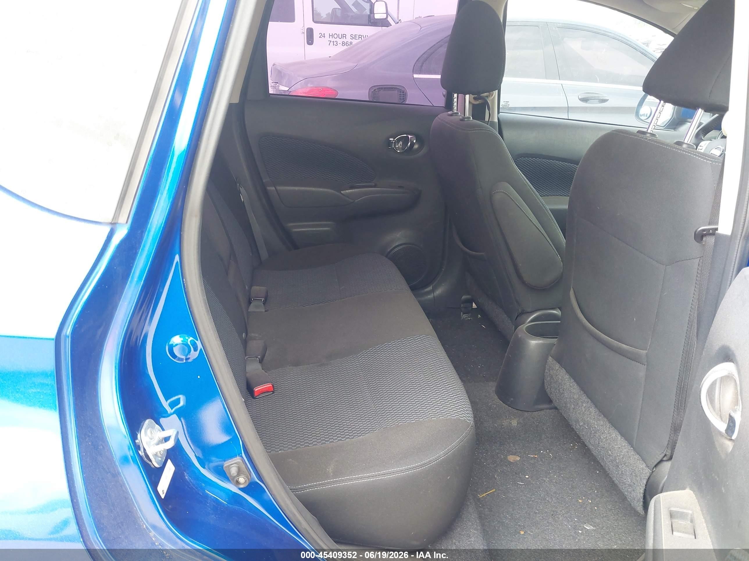 2014 Nissan Versa Note Sv Blue vin: 3N1CE2CP3EL386882
