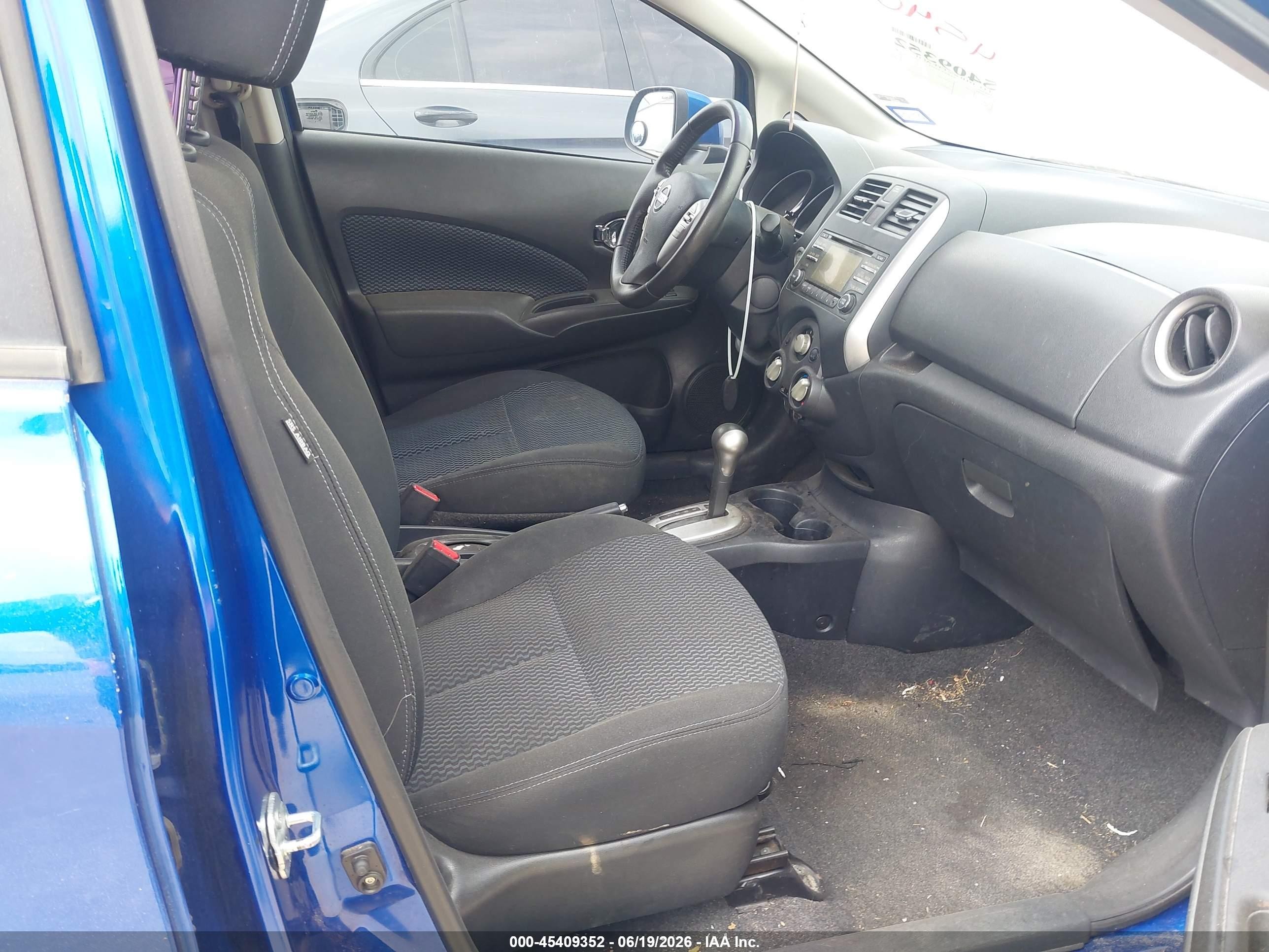 2014 Nissan Versa Note Sv Blue vin: 3N1CE2CP3EL386882