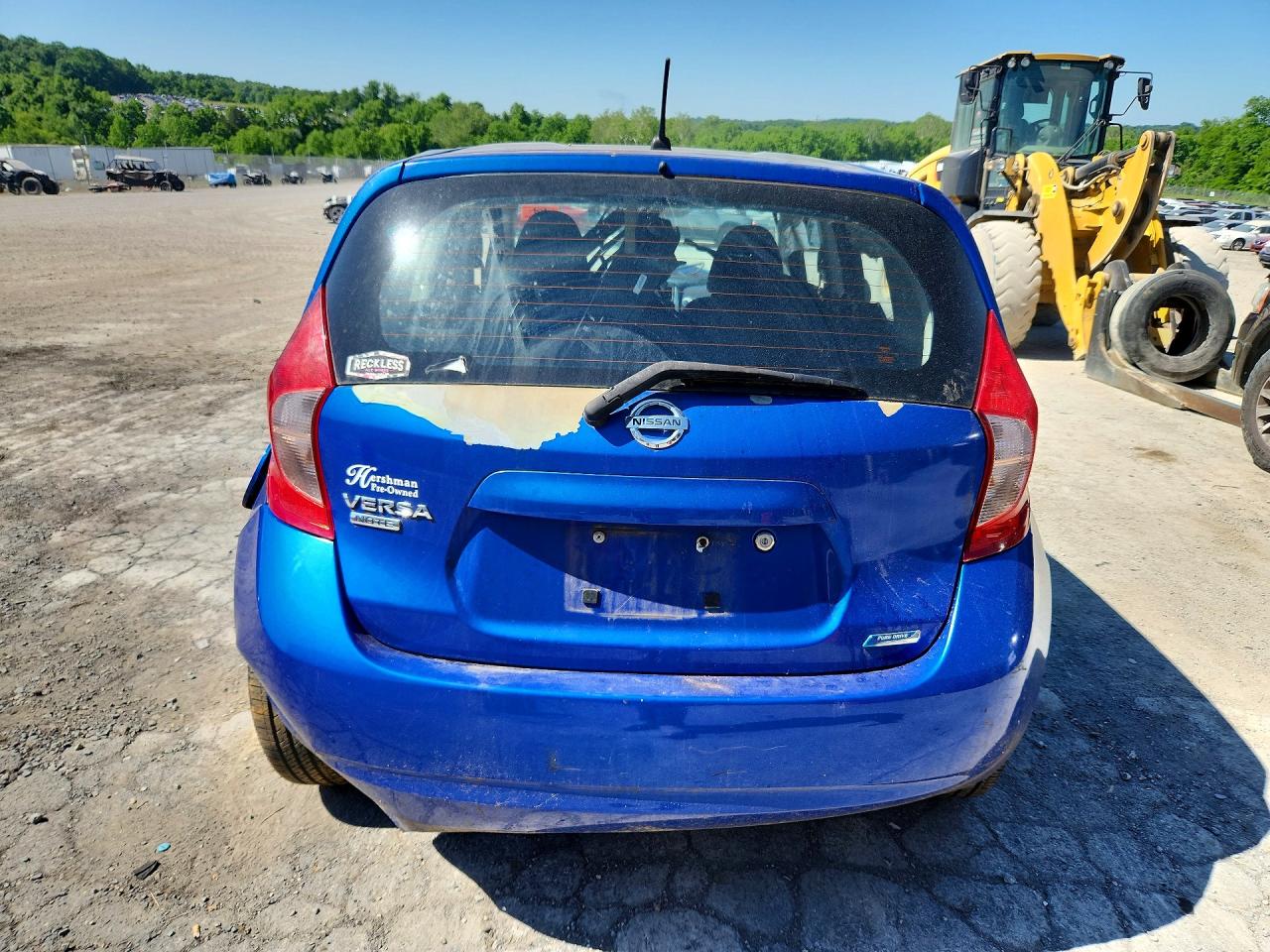 2014 Nissan Versa Note S Blue vin: 3N1CE2CP3EL388874