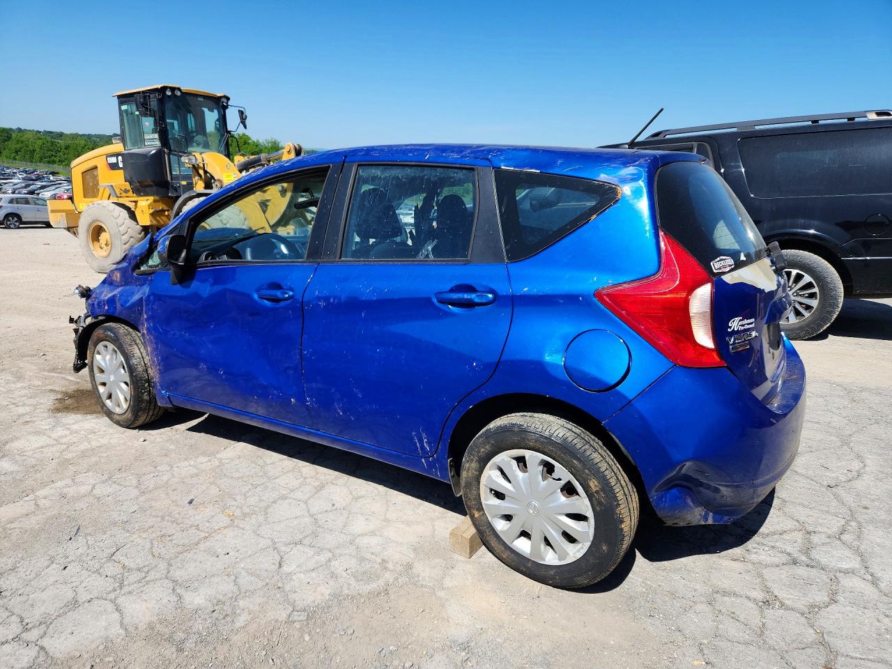 2014 Nissan Versa Note S Blue vin: 3N1CE2CP3EL388874