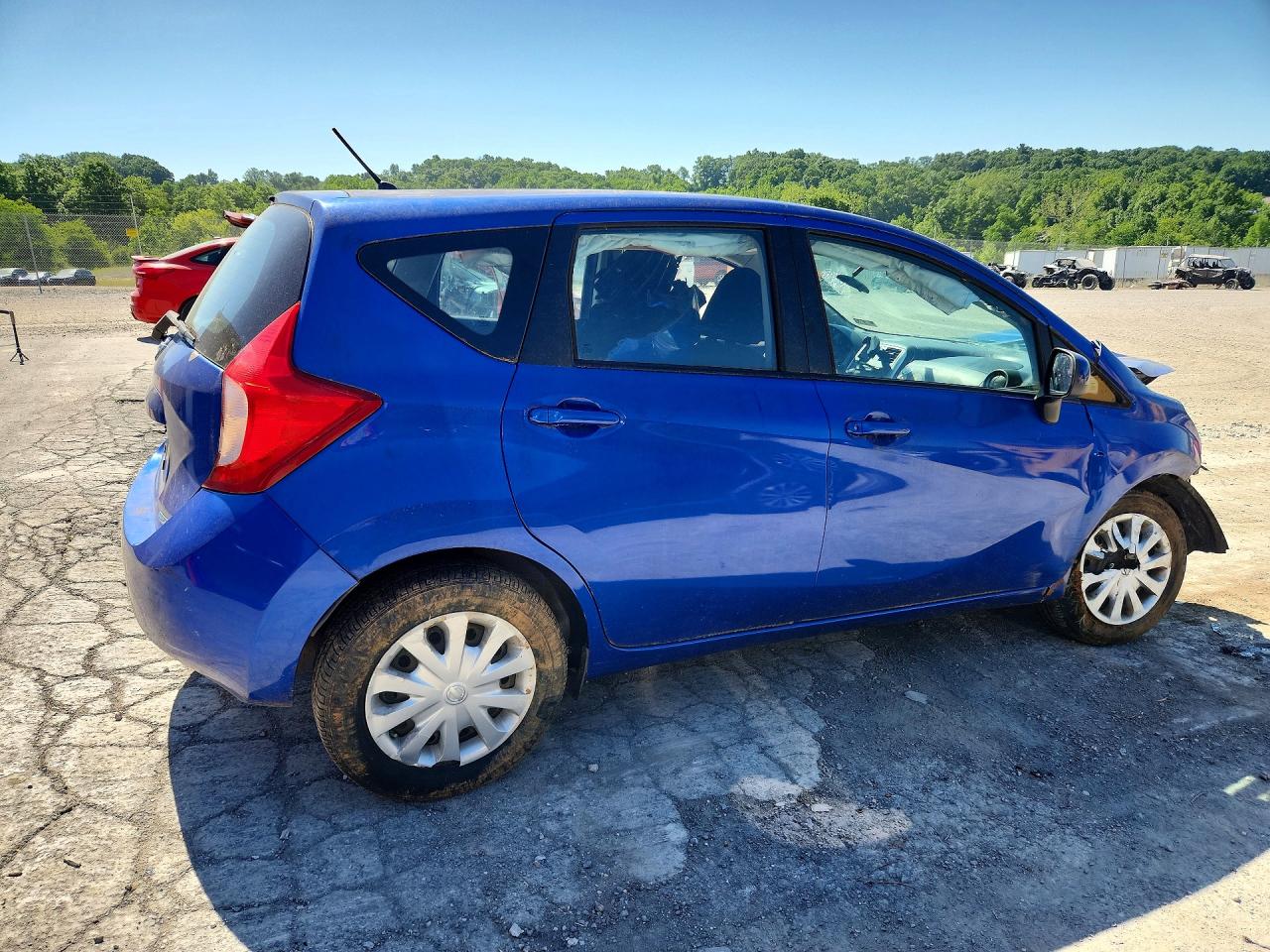 2014 Nissan Versa Note S Blue vin: 3N1CE2CP3EL388874