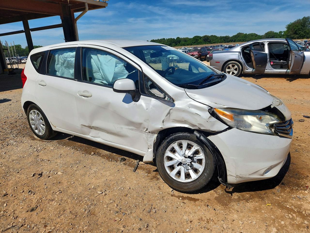 2014 Nissan Versa Note Sv Белый vin: 3N1CE2CP3EL389751