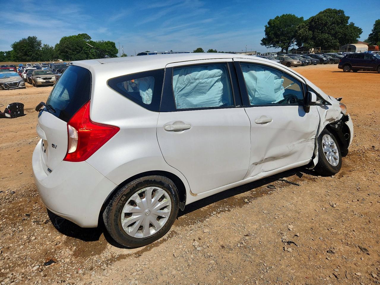 2014 Nissan Versa Note Sv Белый vin: 3N1CE2CP3EL389751