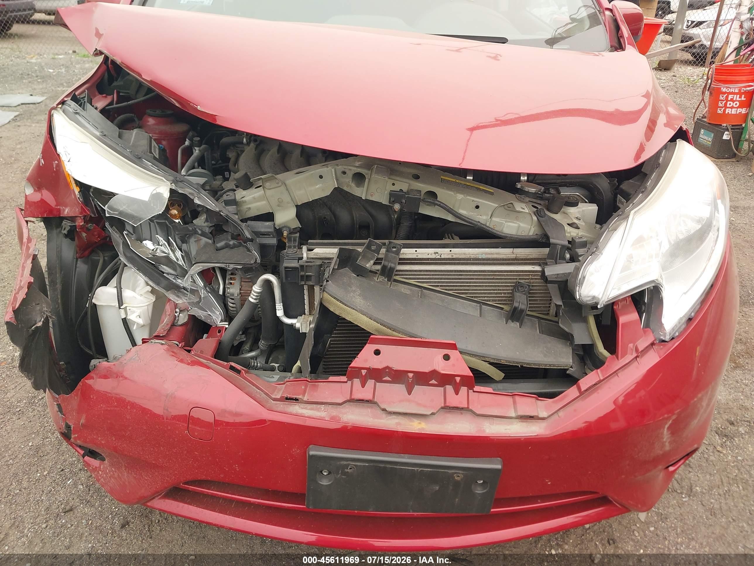 2014 Nissan Versa Note Sv Red vin: 3N1CE2CP3EL389796