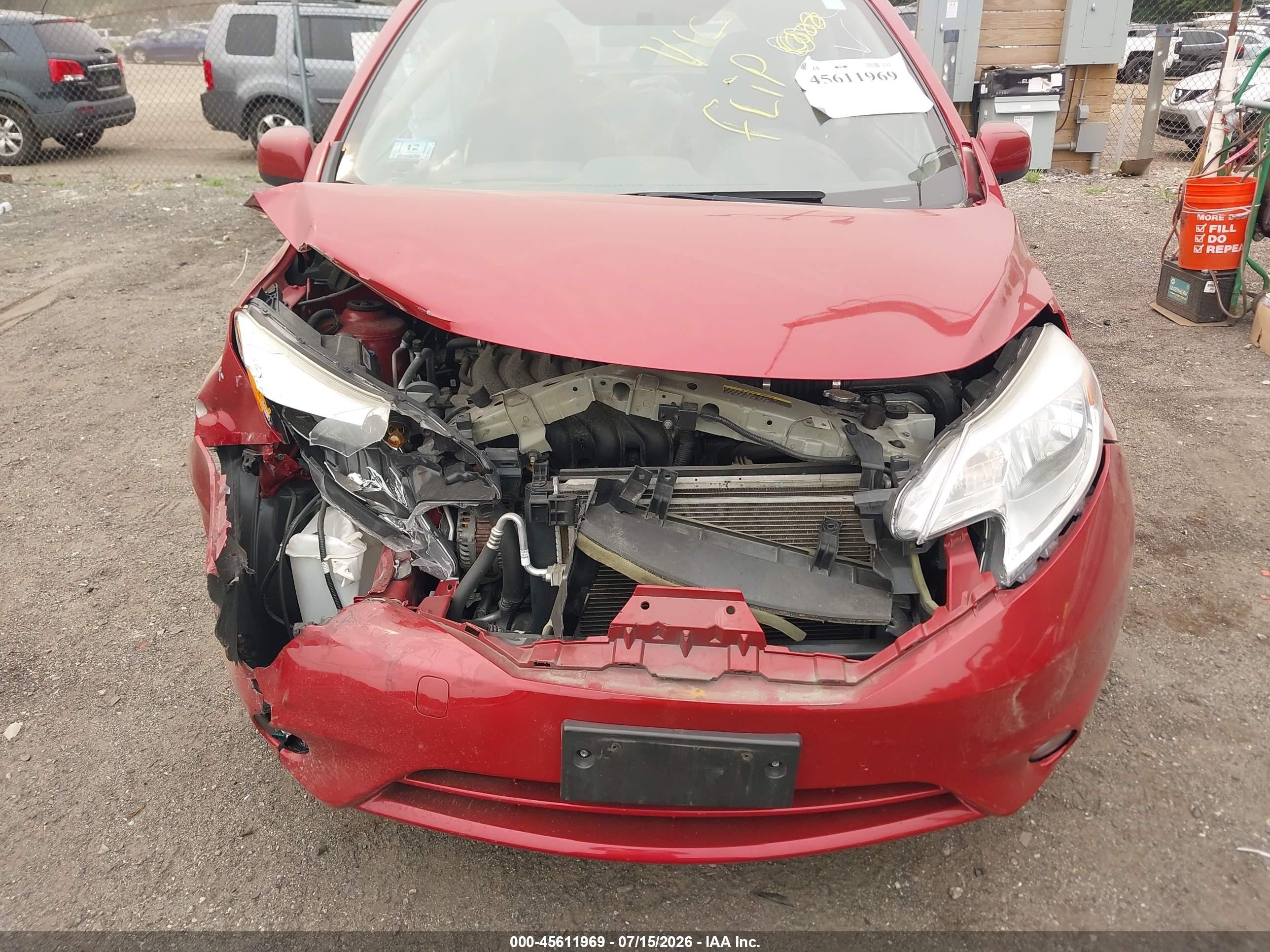 2014 Nissan Versa Note Sv Red vin: 3N1CE2CP3EL389796