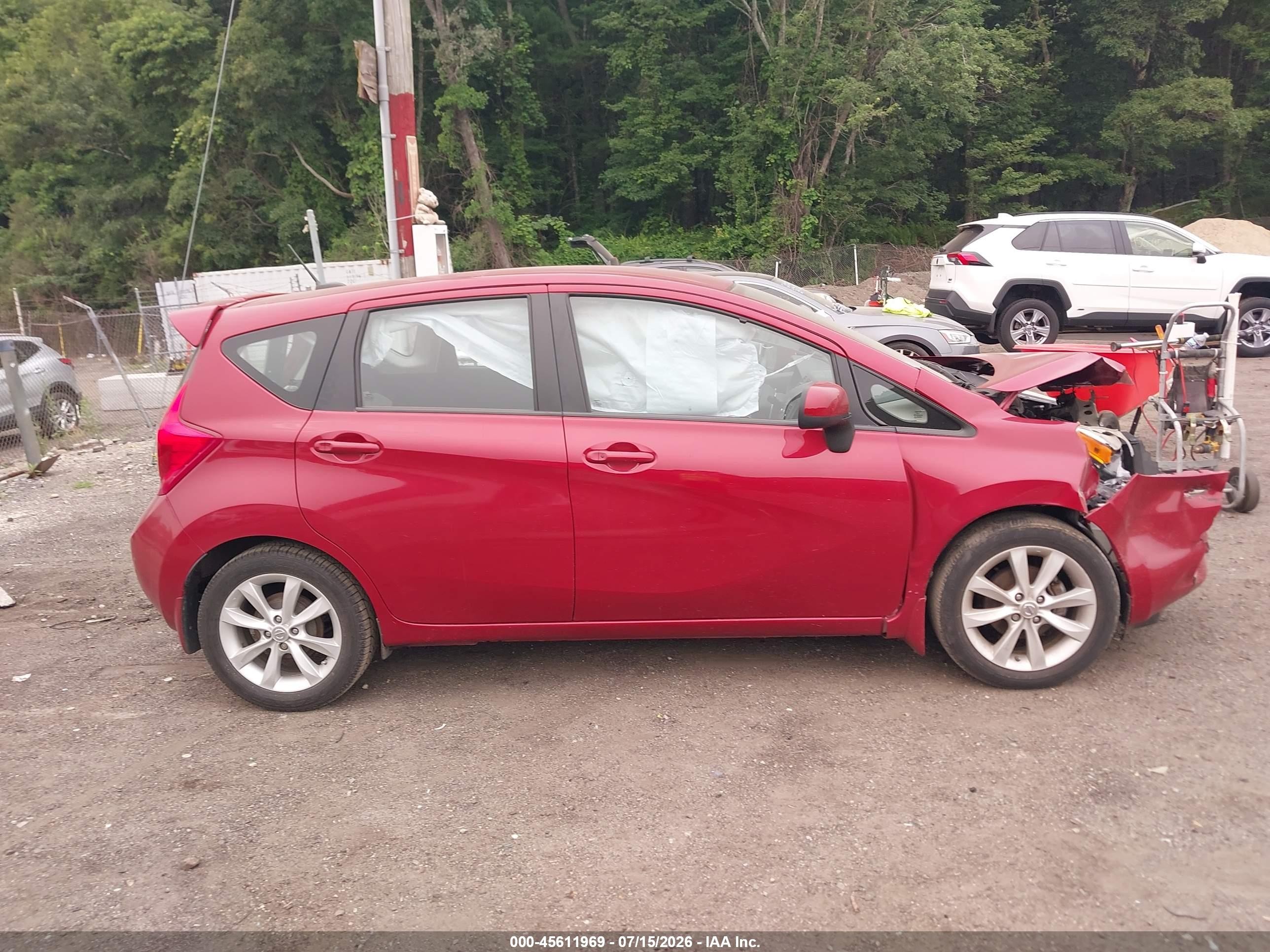 2014 Nissan Versa Note Sv Red vin: 3N1CE2CP3EL389796