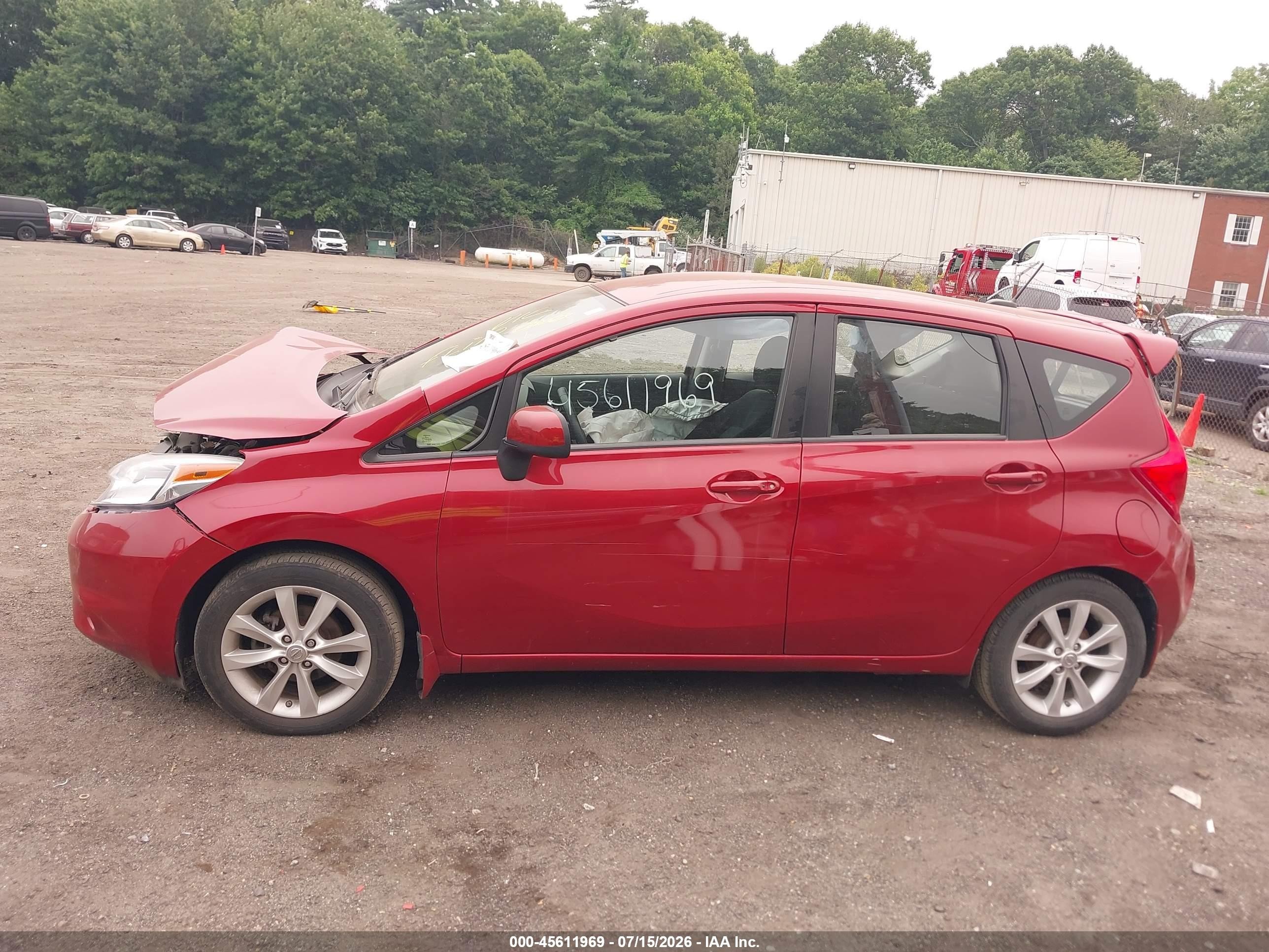 2014 Nissan Versa Note Sv Red vin: 3N1CE2CP3EL389796