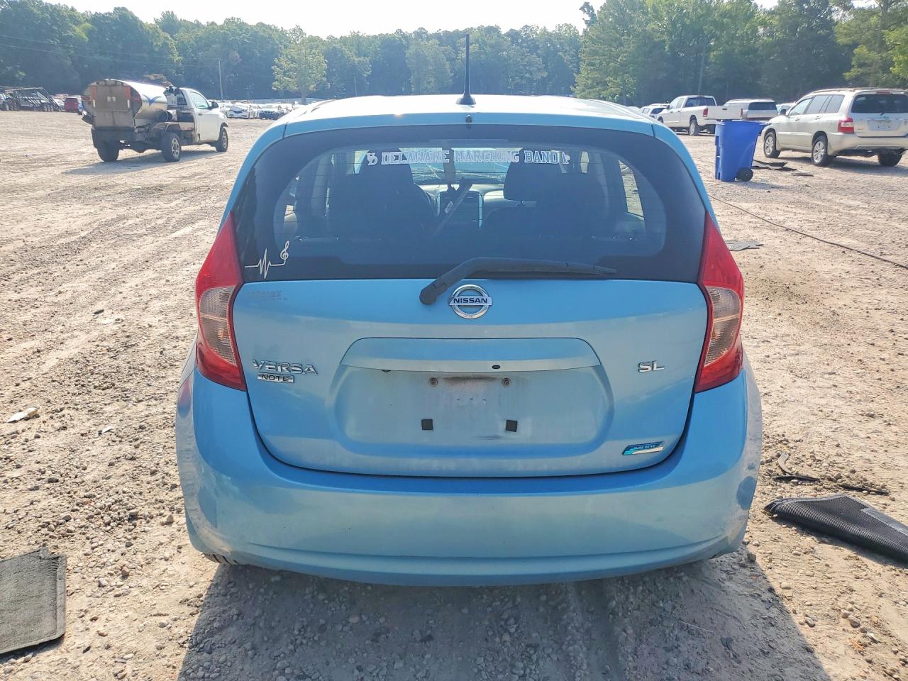 2014 Nissan Versa Note Sv Blue vin: 3N1CE2CP3EL398112