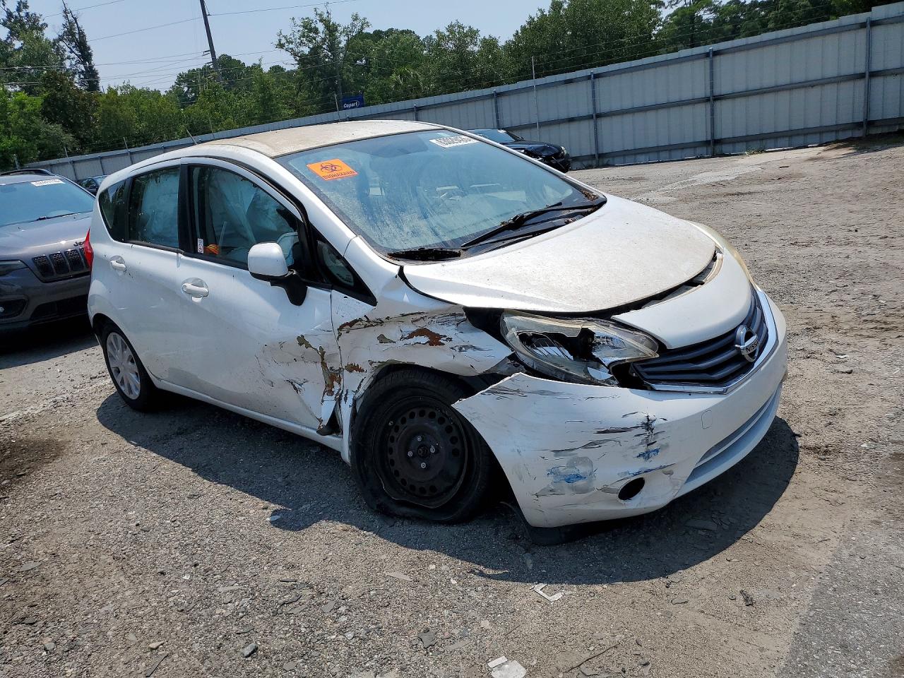 2014 Nissan Versa Note Sv White vin: 3N1CE2CP3EL403146