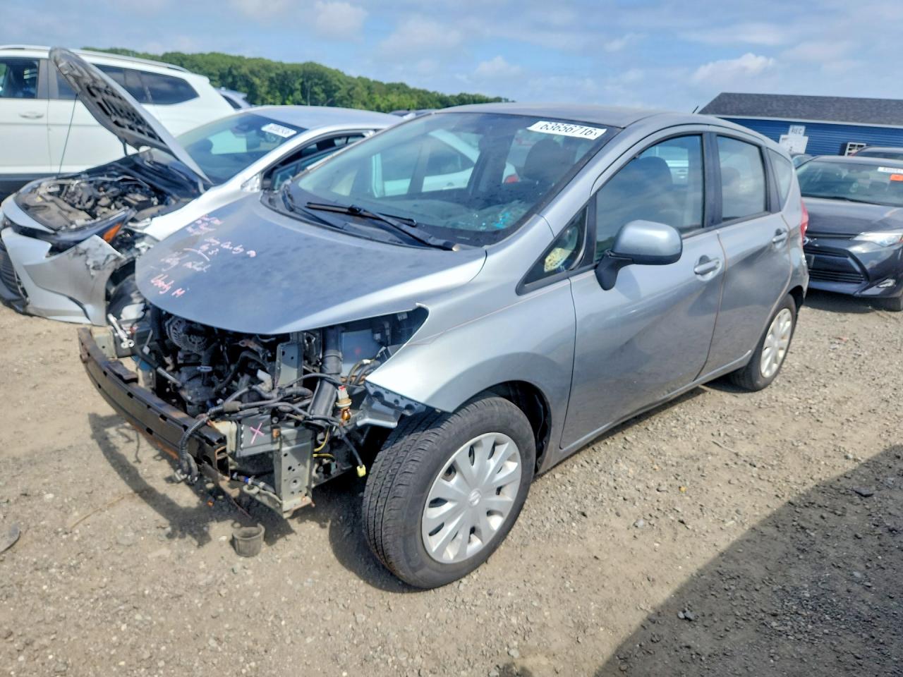 2014 Nissan Versa Note Sv Gray vin: 3N1CE2CP3EL407455