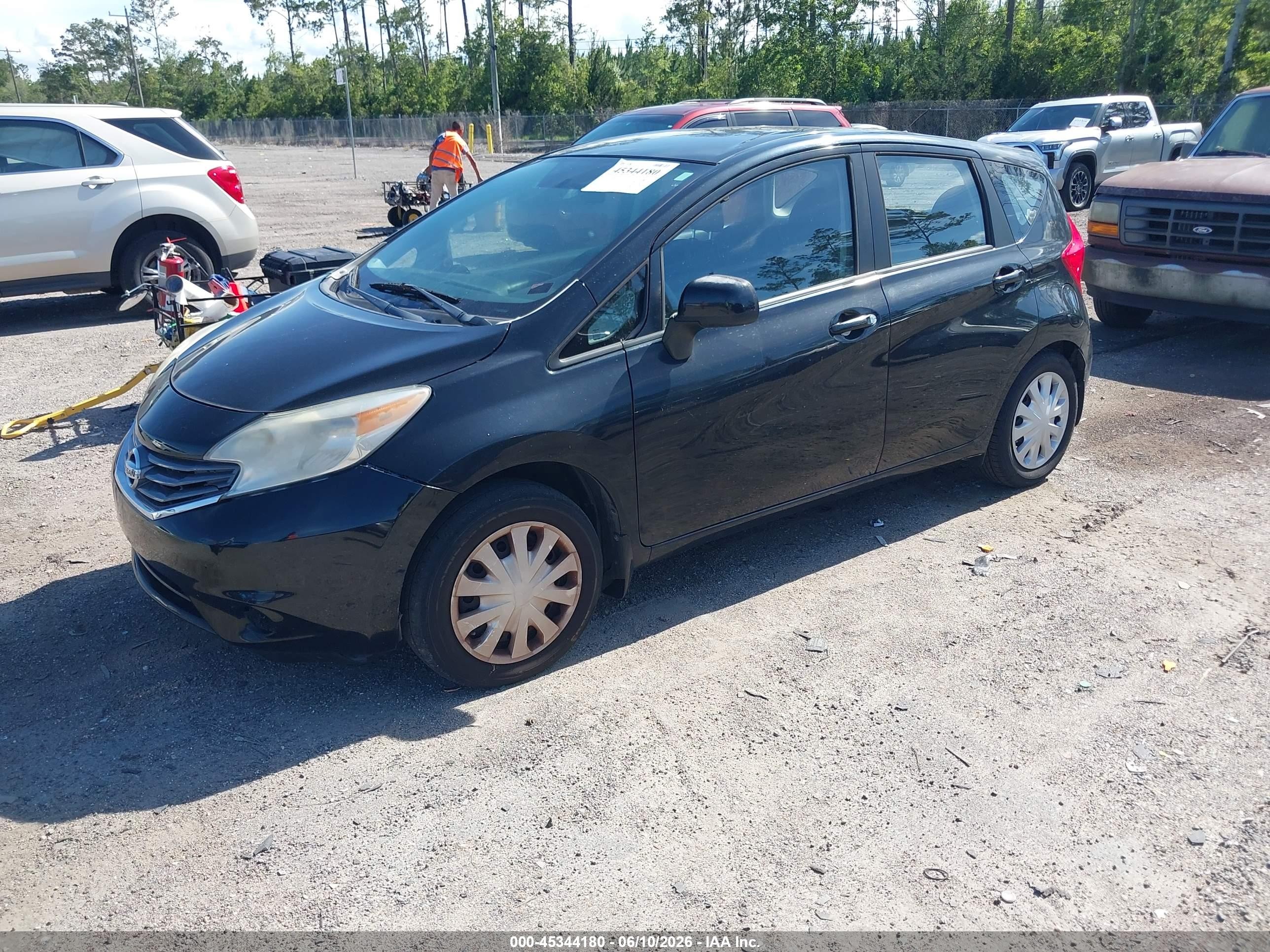 2014 Nissan Versa Note S (sr)/s Plus/sv Black vin: 3N1CE2CP3EL408489