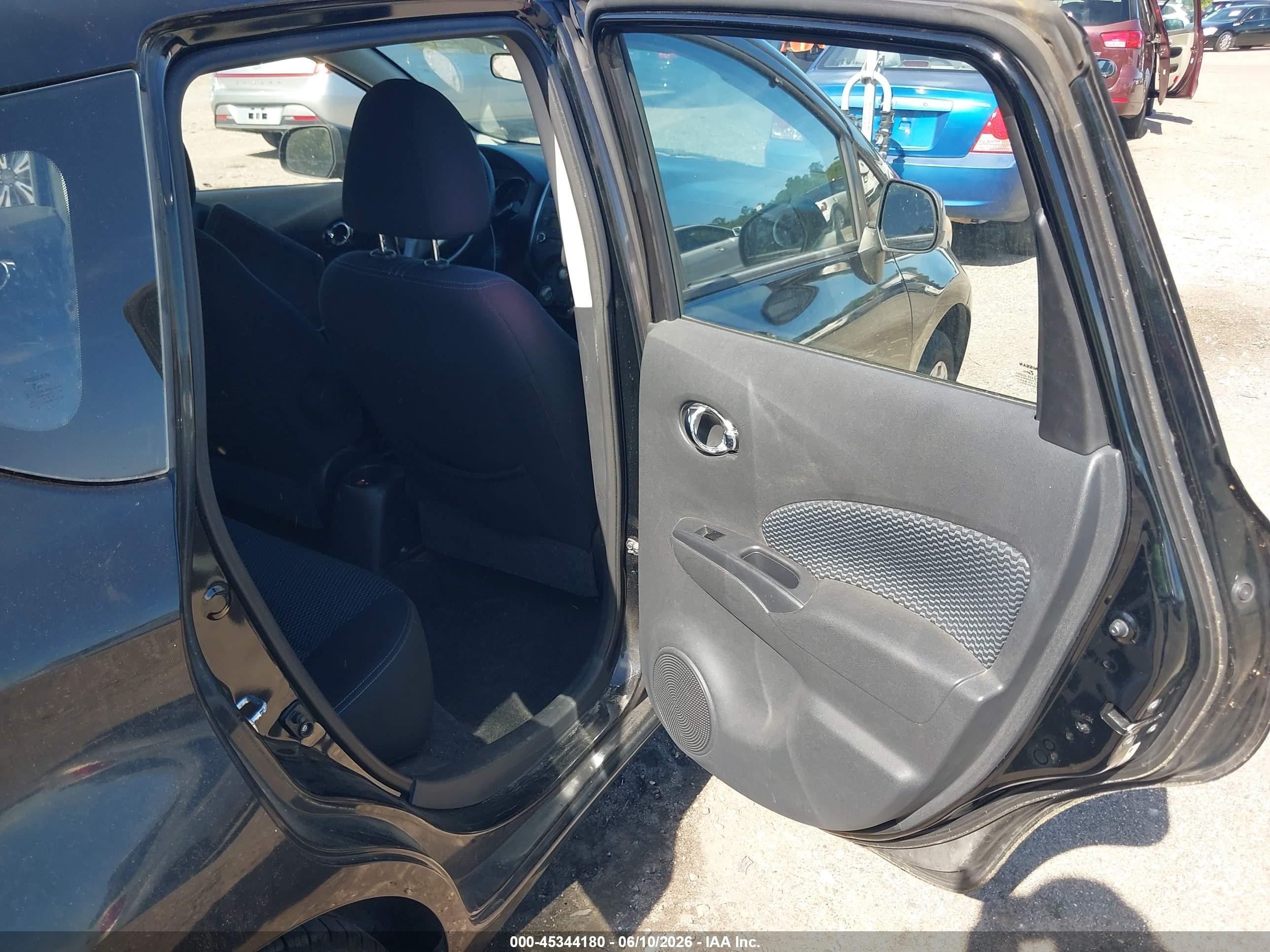 2014 Nissan Versa Note S (sr)/s Plus/sv Black vin: 3N1CE2CP3EL408489
