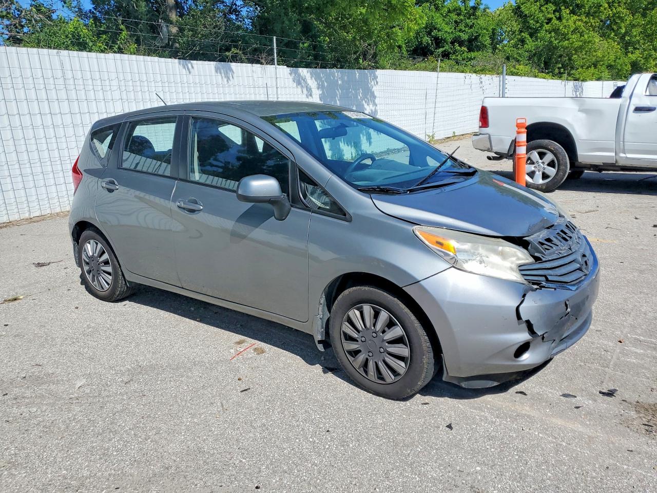2014 Nissan Versa Note S Серый vin: 3N1CE2CP3EL414616