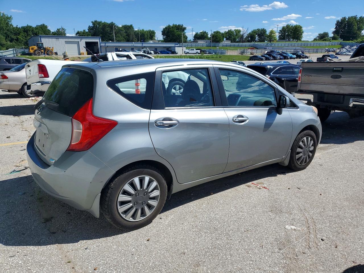 2014 Nissan Versa Note S Серый vin: 3N1CE2CP3EL414616