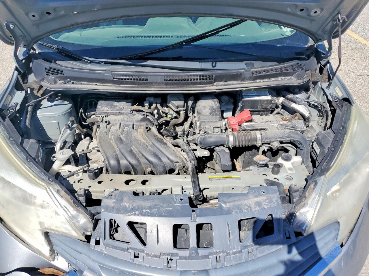 2014 Nissan Versa Note S Серый vin: 3N1CE2CP3EL414616