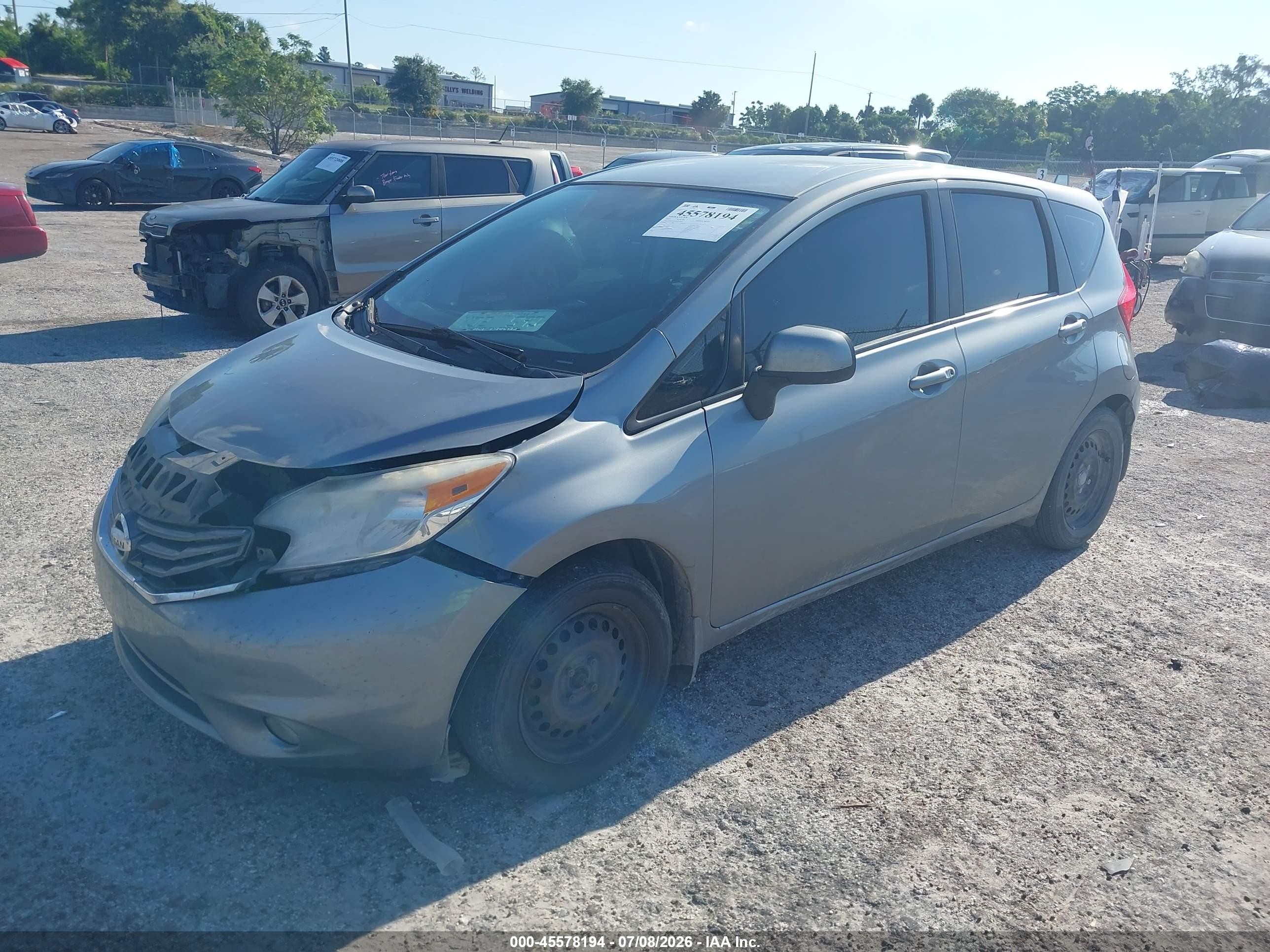 2014 Nissan Versa Note Sv Silver vin: 3N1CE2CP3EL426023