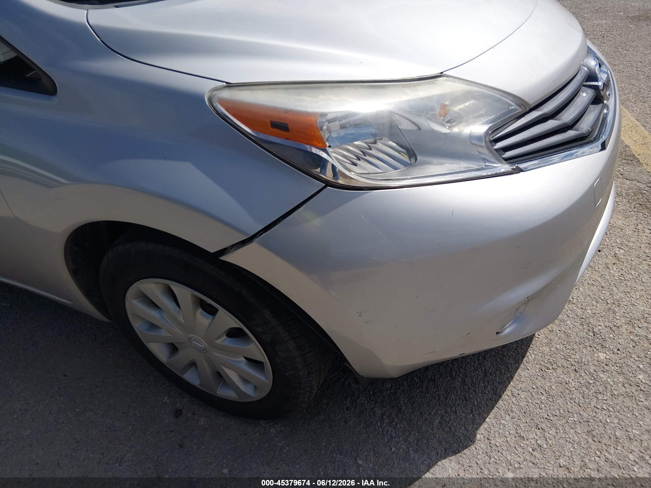 2014 Nissan Versa Note Sv Серебряный vin: 3N1CE2CP3EL431416