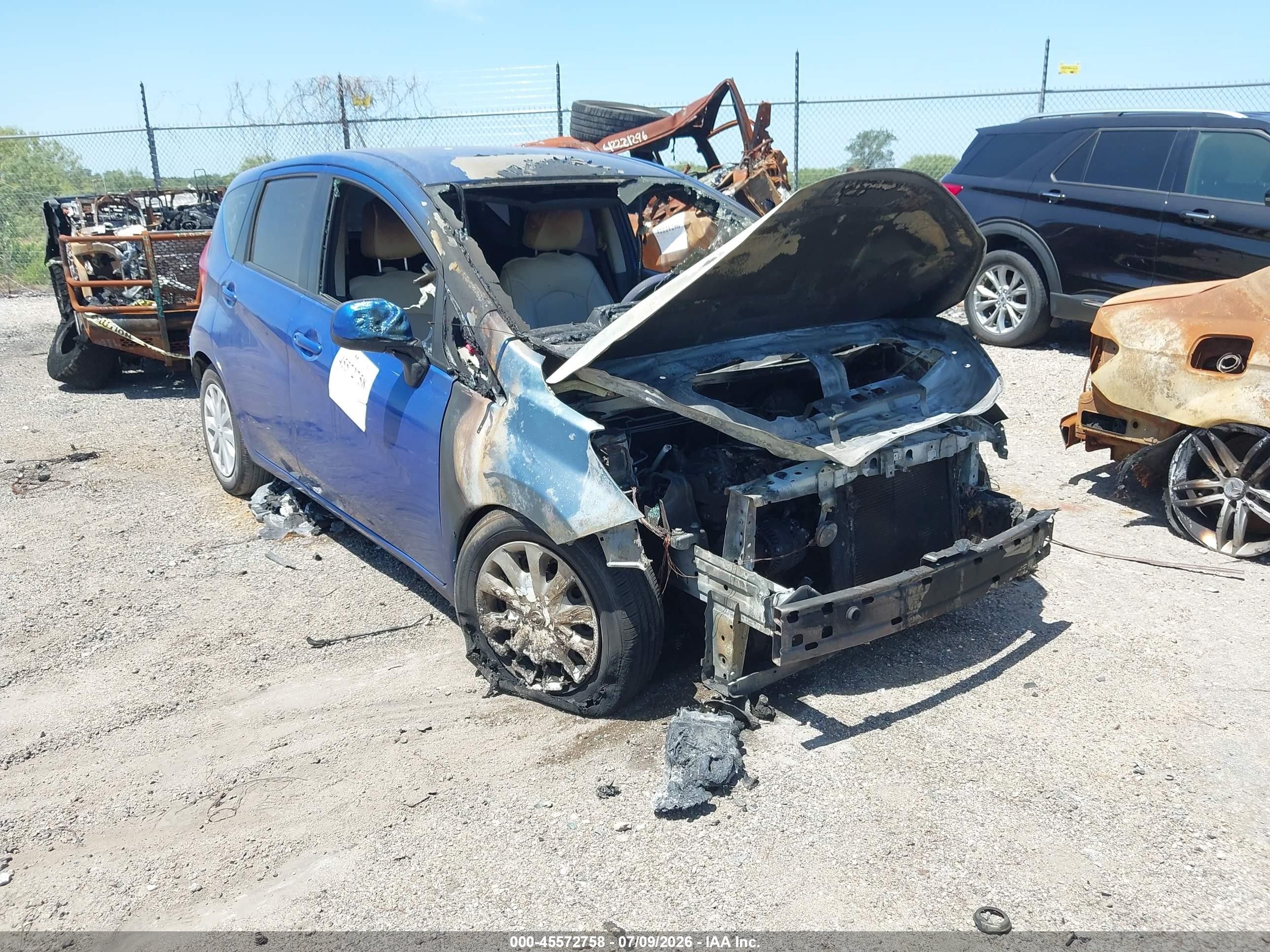 2014 Nissan Versa Note S Plus Blue vin: 3N1CE2CP3EL432520