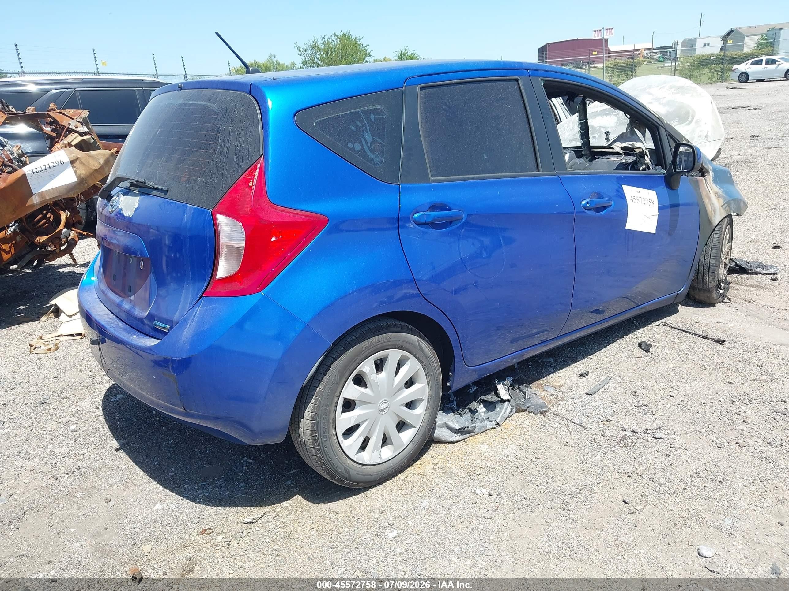 2014 Nissan Versa Note S Plus Blue vin: 3N1CE2CP3EL432520