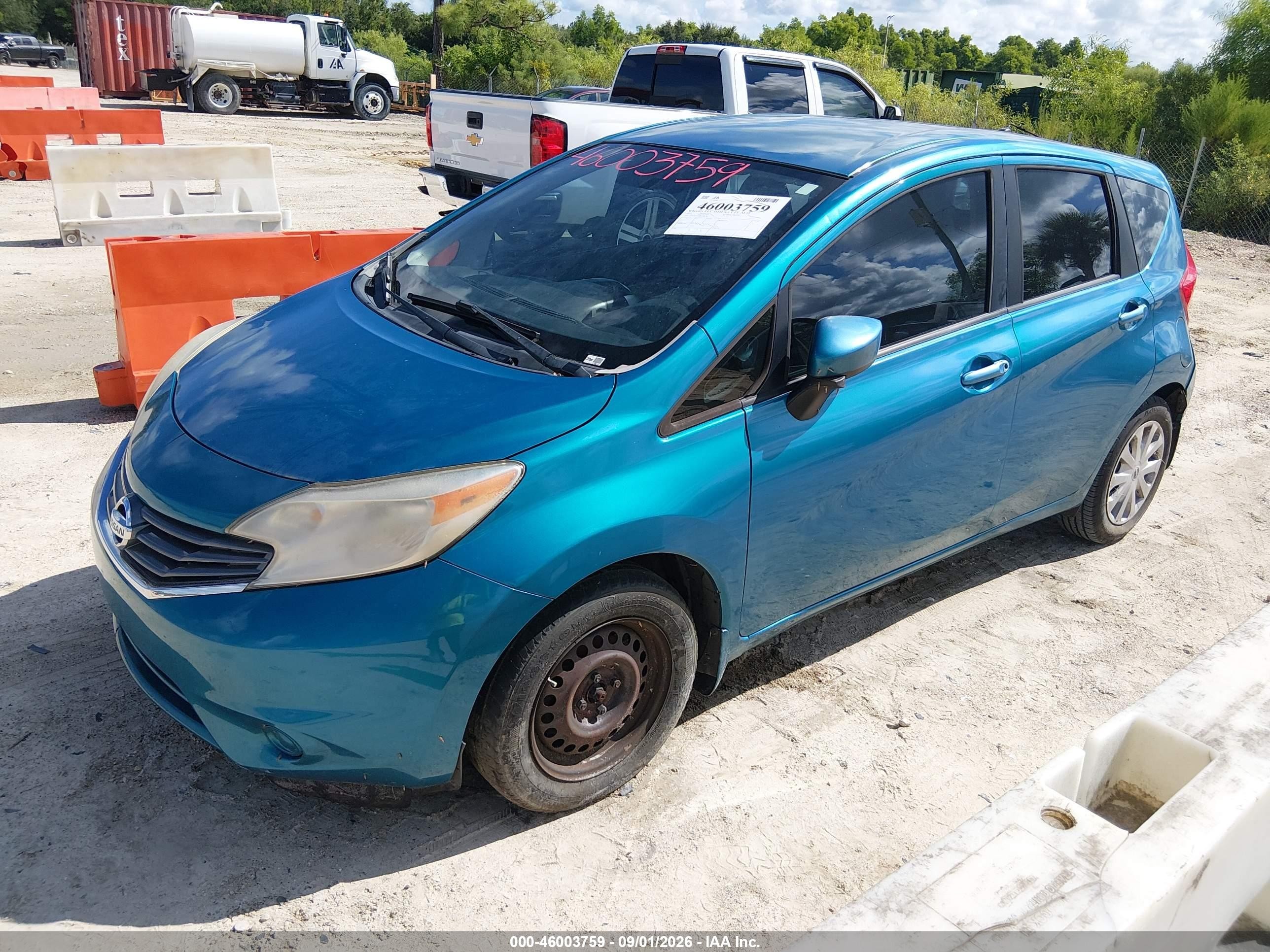 2015 Nissan Versa Note S (sr)/s Plus/sl/sr/sv Blue vin: 3N1CE2CP3FL356170