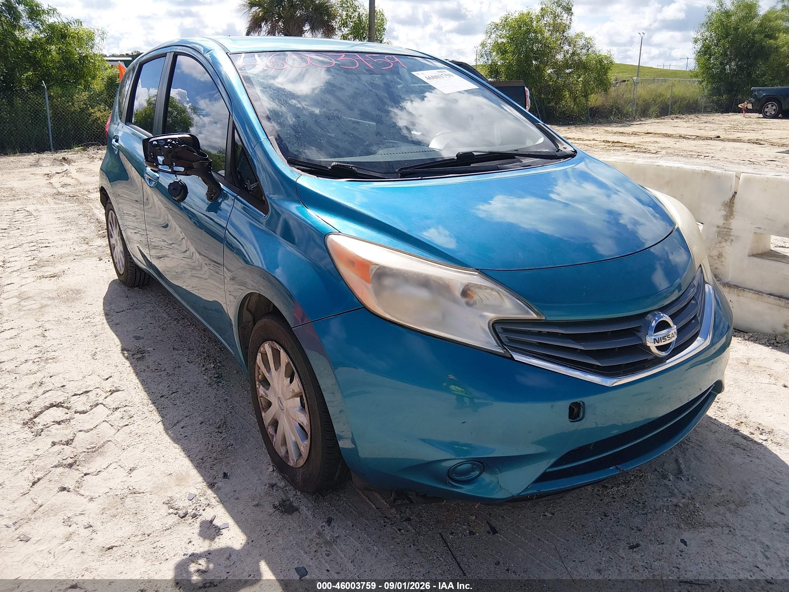 2015 Nissan Versa Note S (sr)/s Plus/sl/sr/sv Blue vin: 3N1CE2CP3FL356170