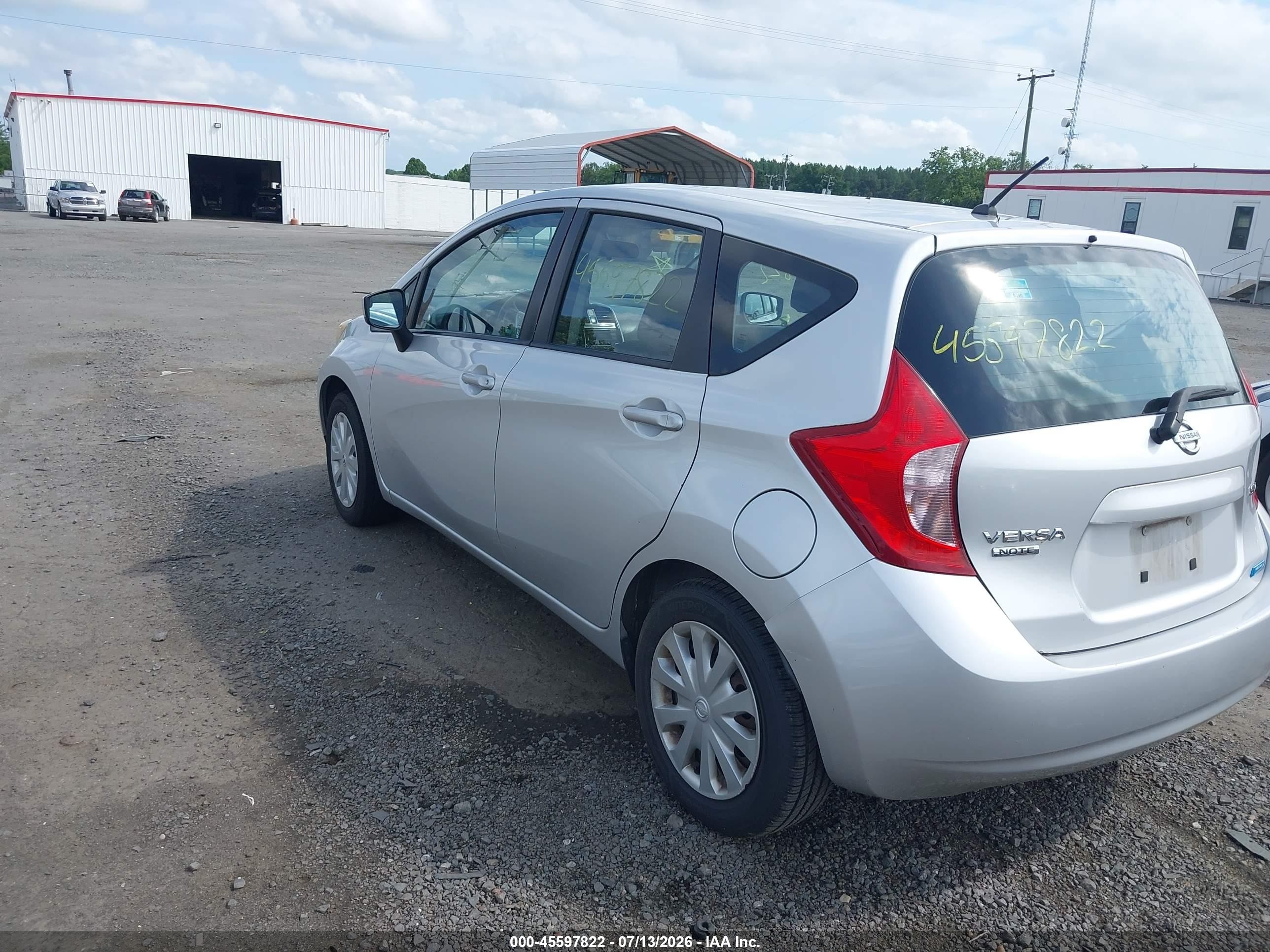 2015 Nissan Versa Note S (sr)/s Plus/sl/sr/sv Silver vin: 3N1CE2CP3FL375558