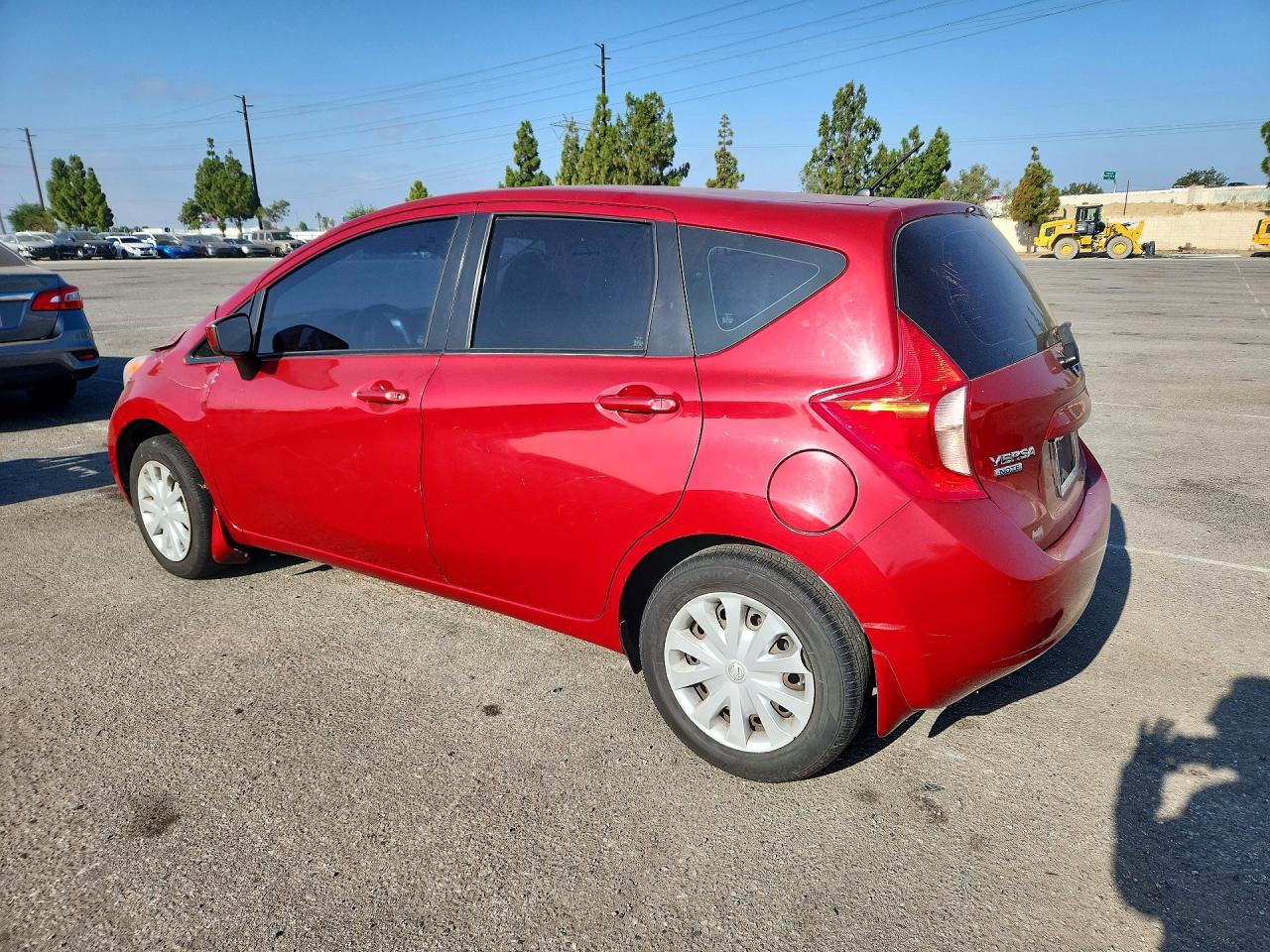 2015 Nissan Versa Note S Plus Burgundy vin: 3N1CE2CP3FL387337