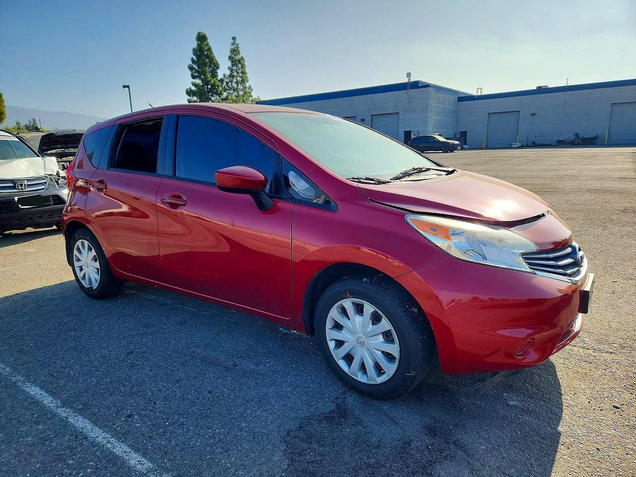 2015 Nissan Versa Note S Plus Burgundy vin: 3N1CE2CP3FL387337