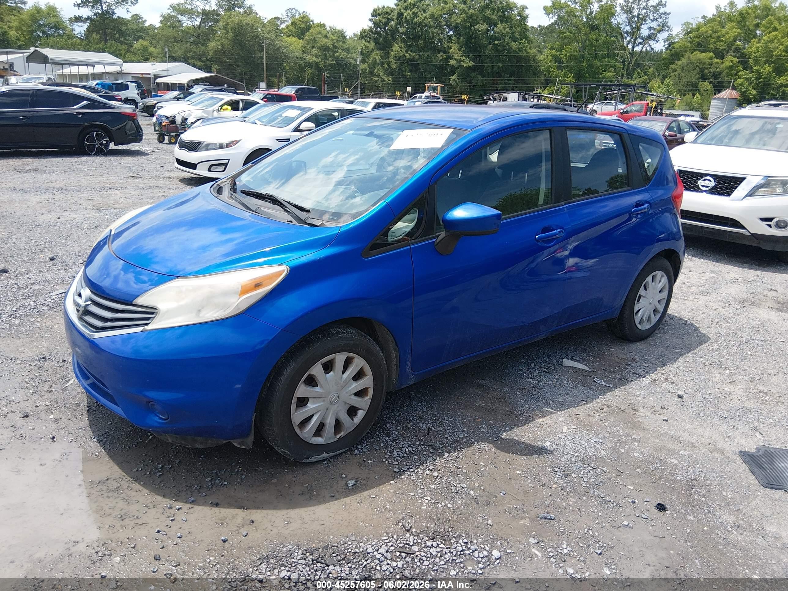 2015 Nissan Versa Note S (sr)/s Plus/sl/sr/sv Blue vin: 3N1CE2CP3FL395521