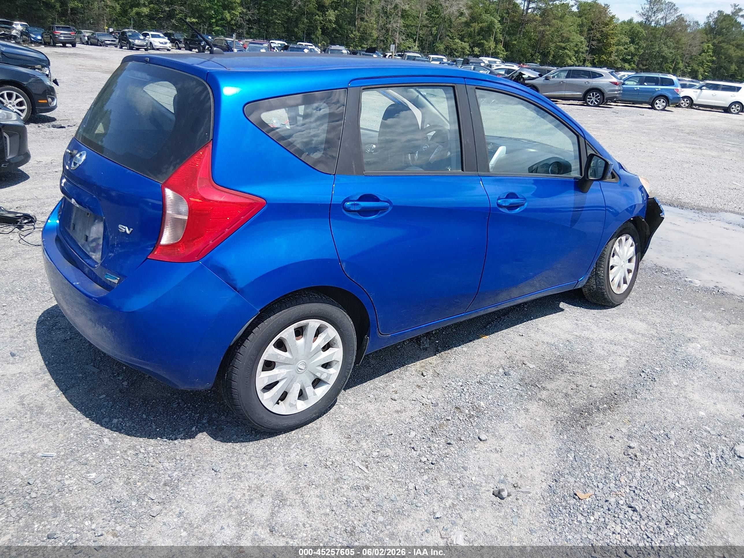 2015 Nissan Versa Note S (sr)/s Plus/sl/sr/sv Blue vin: 3N1CE2CP3FL395521