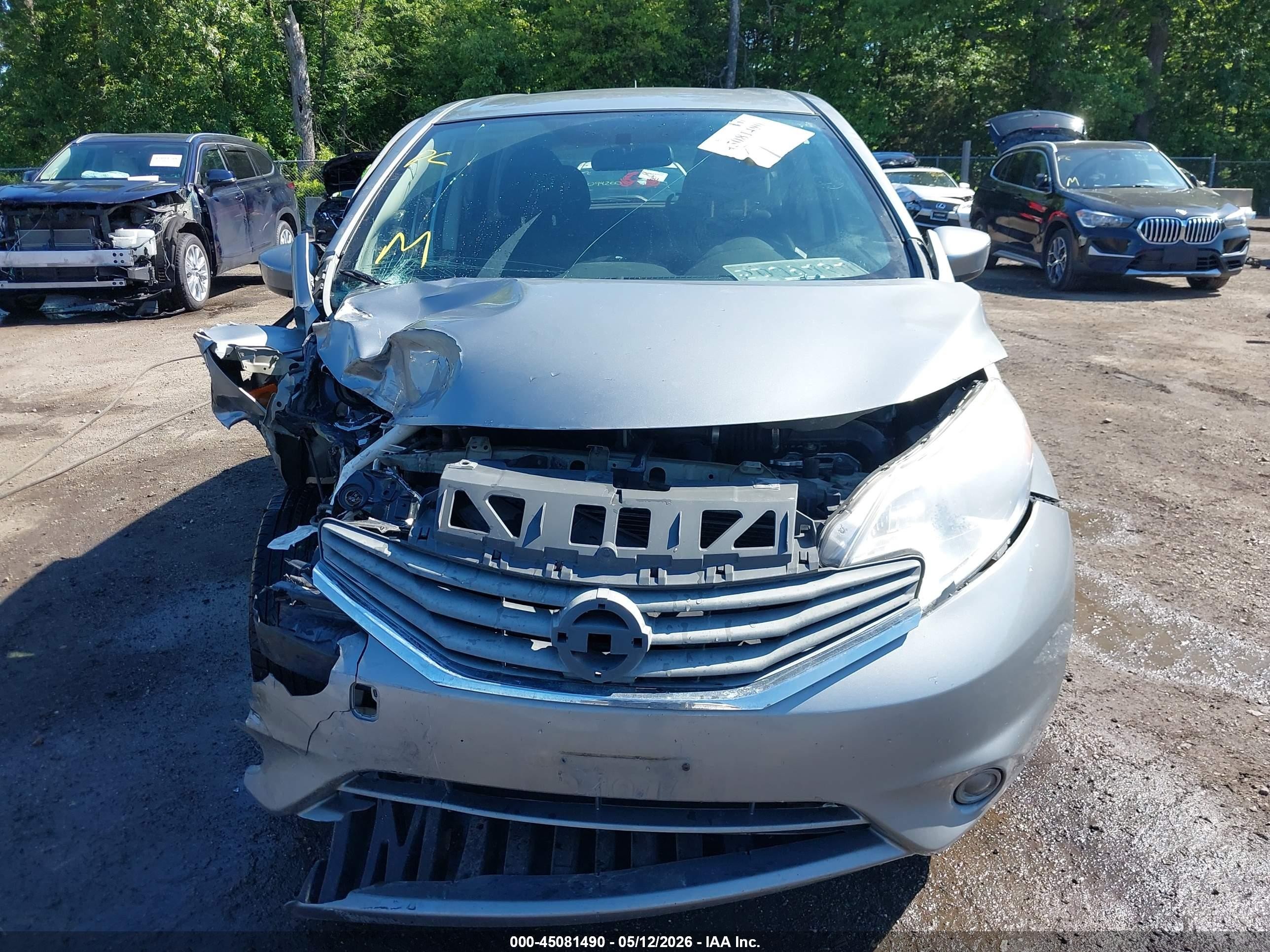 2015 Nissan Versa Note S (sr)/s Plus/sl/sr/sv Silver vin: 3N1CE2CP3FL397835