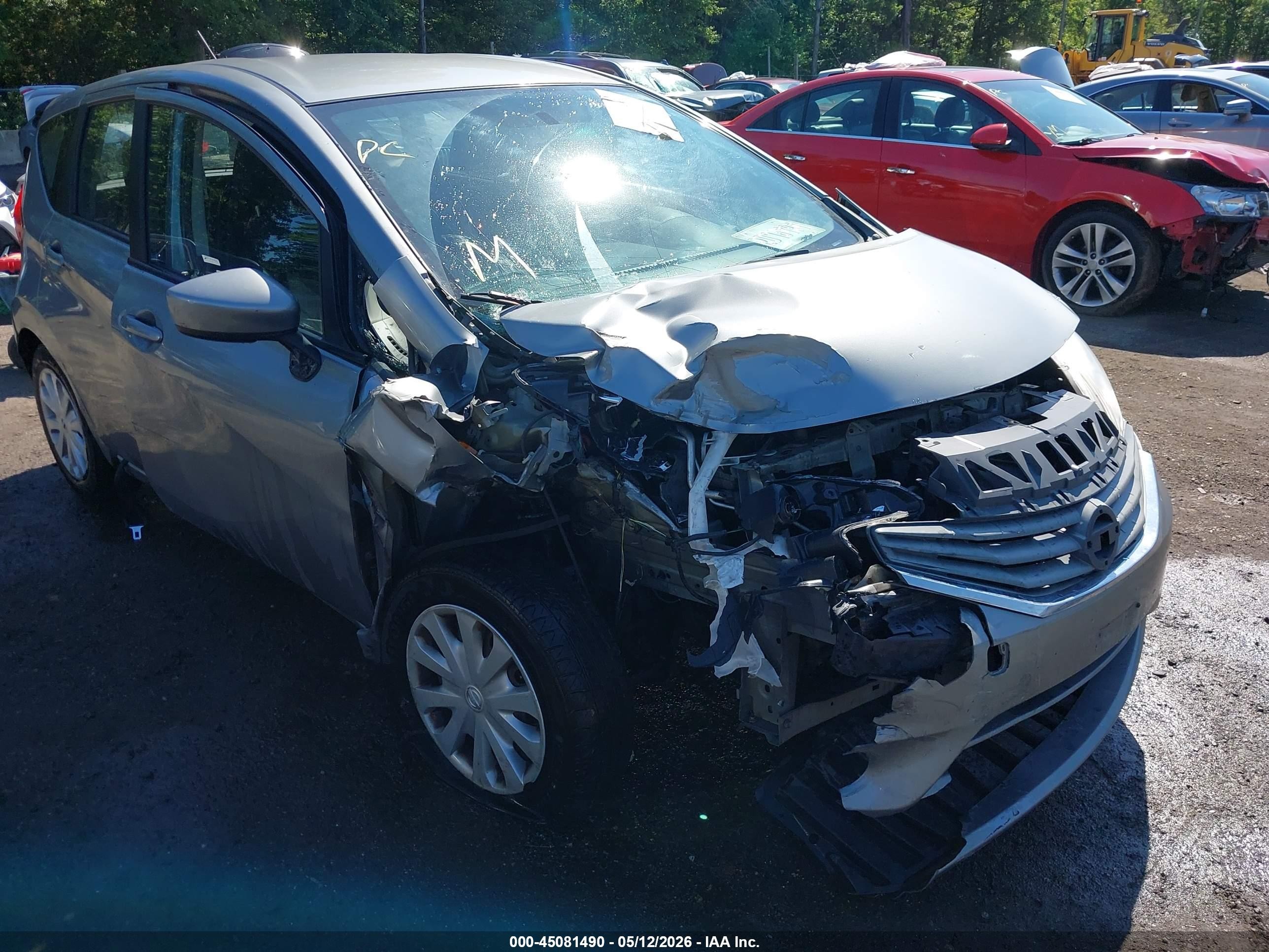 2015 Nissan Versa Note S (sr)/s Plus/sl/sr/sv Silver vin: 3N1CE2CP3FL397835