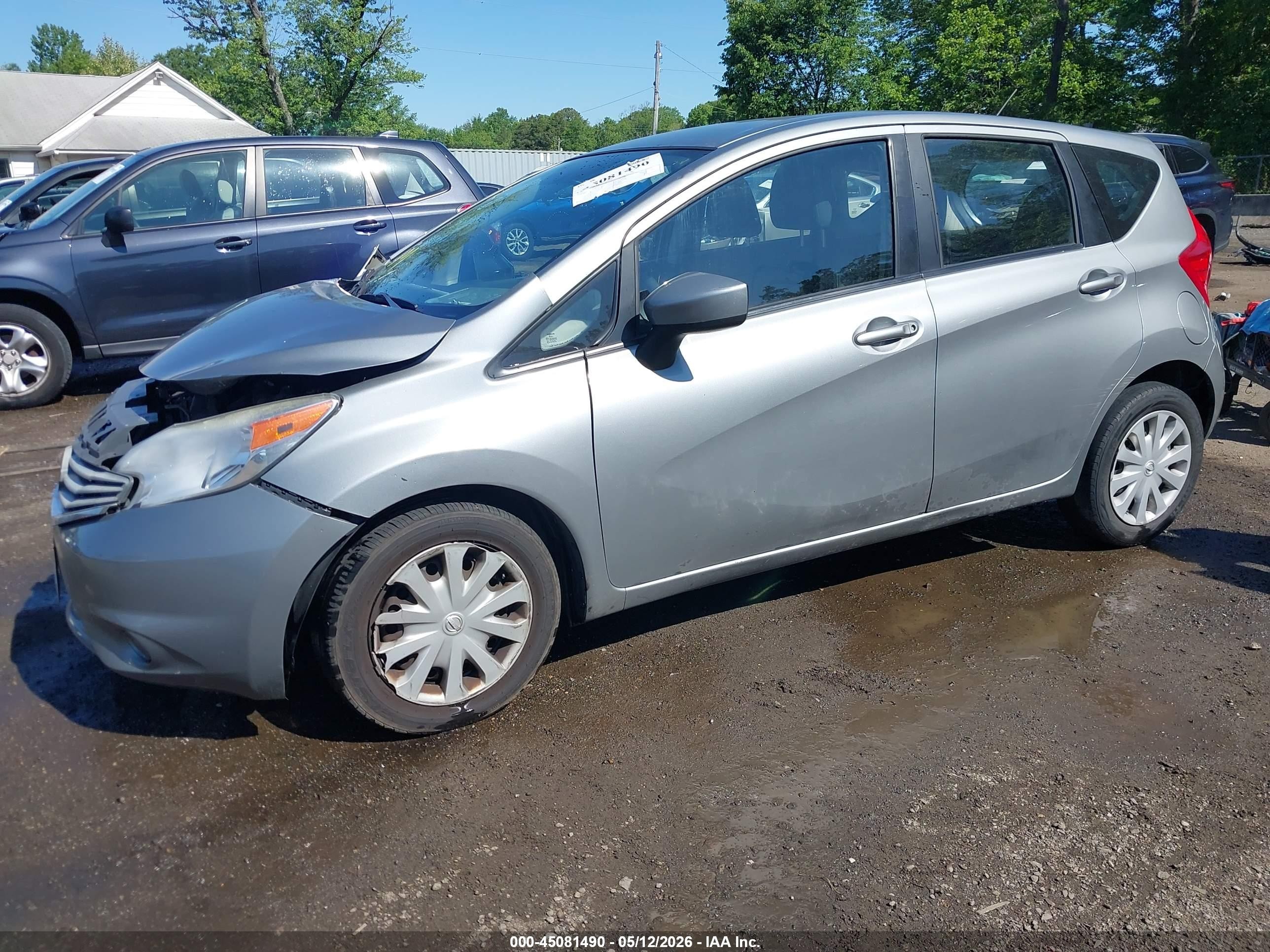 2015 Nissan Versa Note S (sr)/s Plus/sl/sr/sv Silver vin: 3N1CE2CP3FL397835