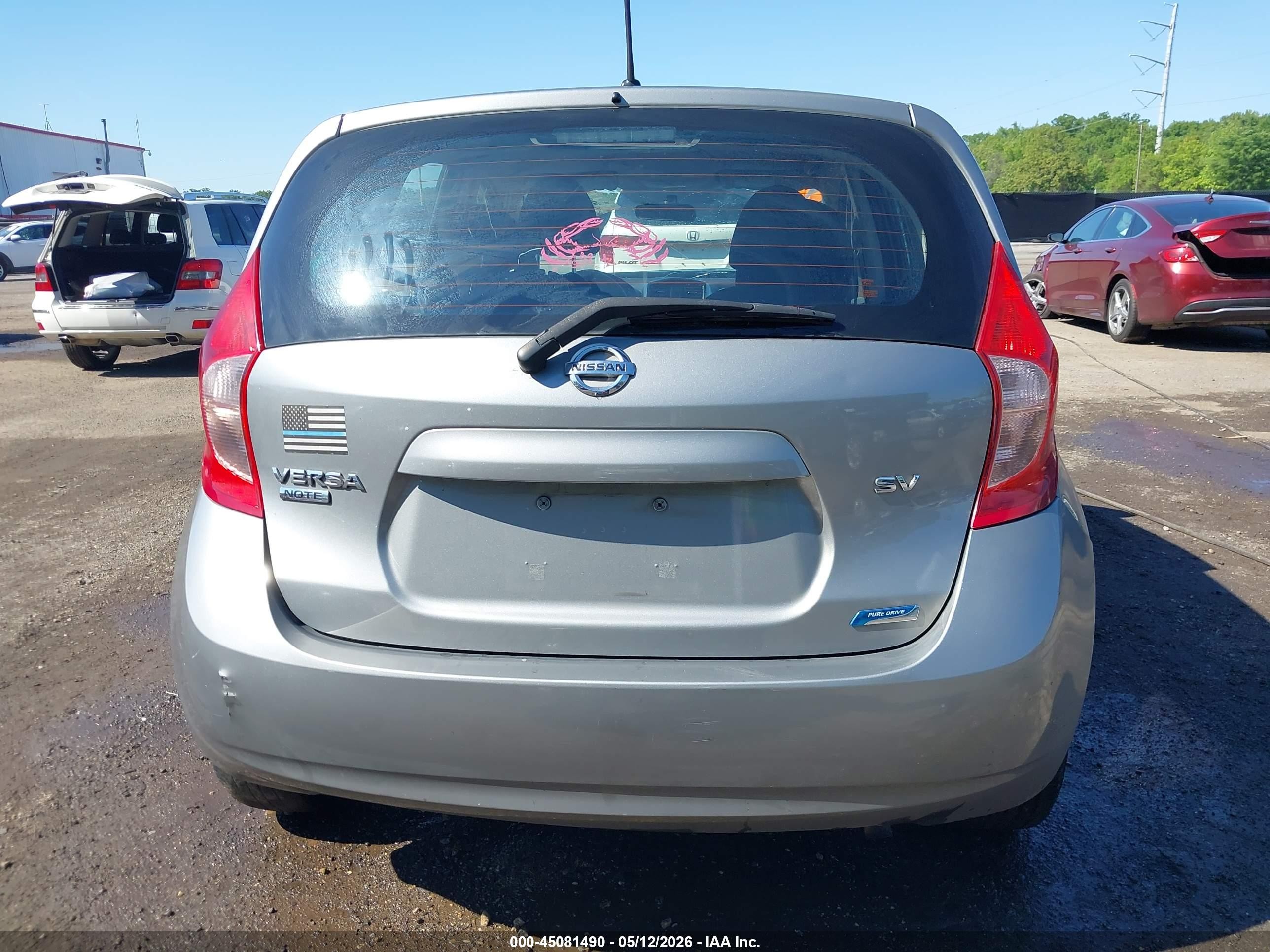 2015 Nissan Versa Note S (sr)/s Plus/sl/sr/sv Silver vin: 3N1CE2CP3FL397835