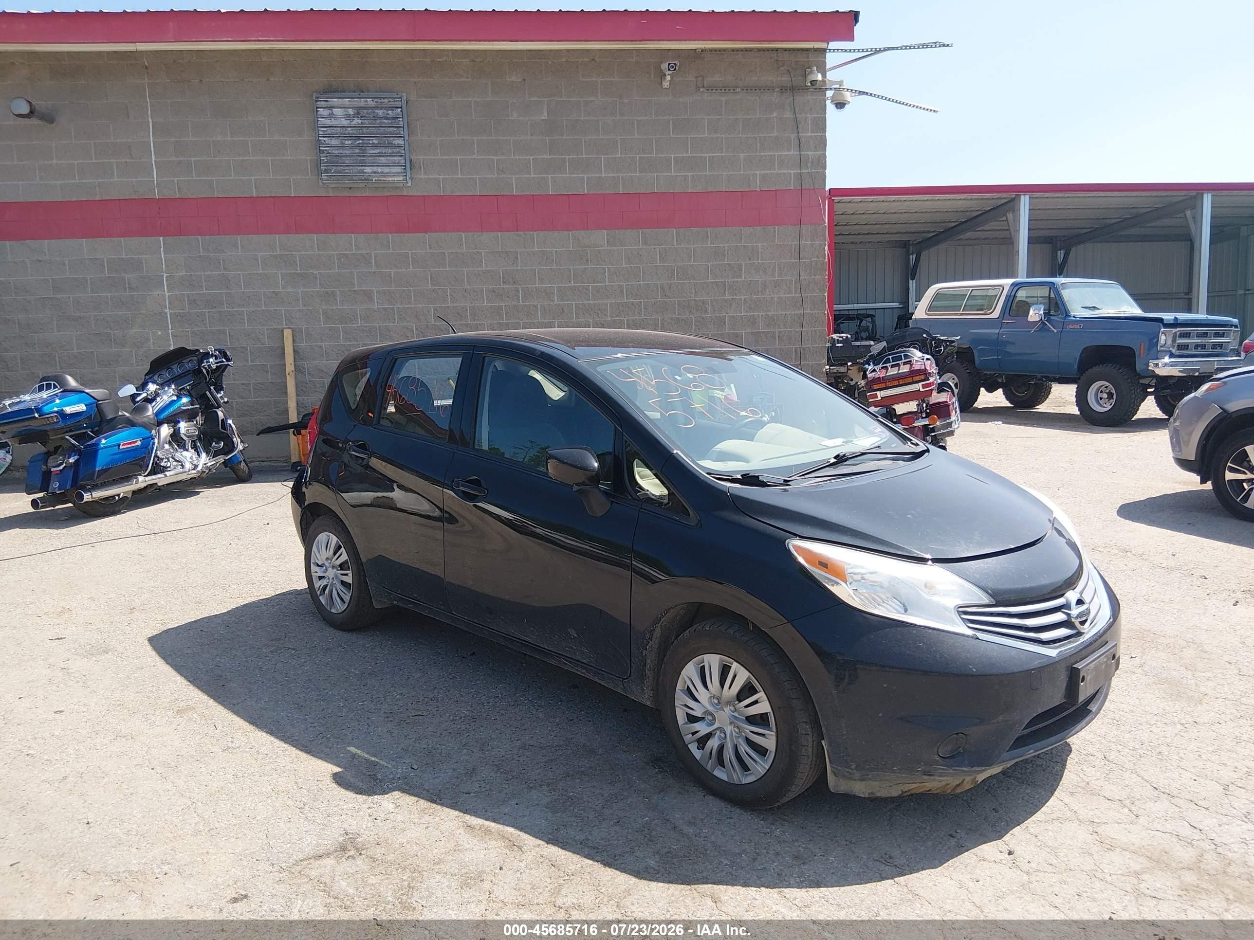 2015 Nissan Versa Note S (sr)/s Plus/sl/sr/sv Черный vin: 3N1CE2CP3FL402287