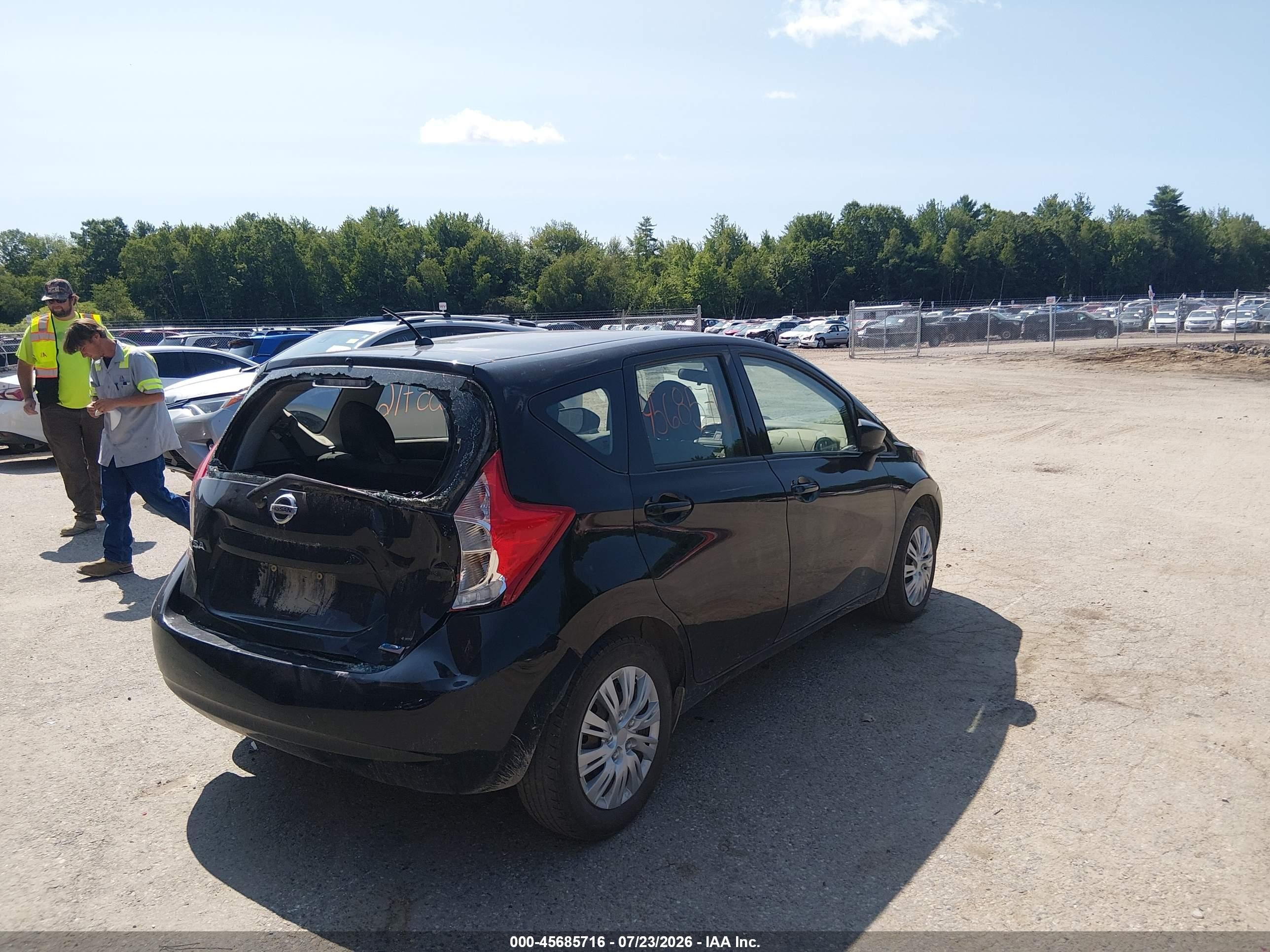 2015 Nissan Versa Note S (sr)/s Plus/sl/sr/sv Черный vin: 3N1CE2CP3FL402287