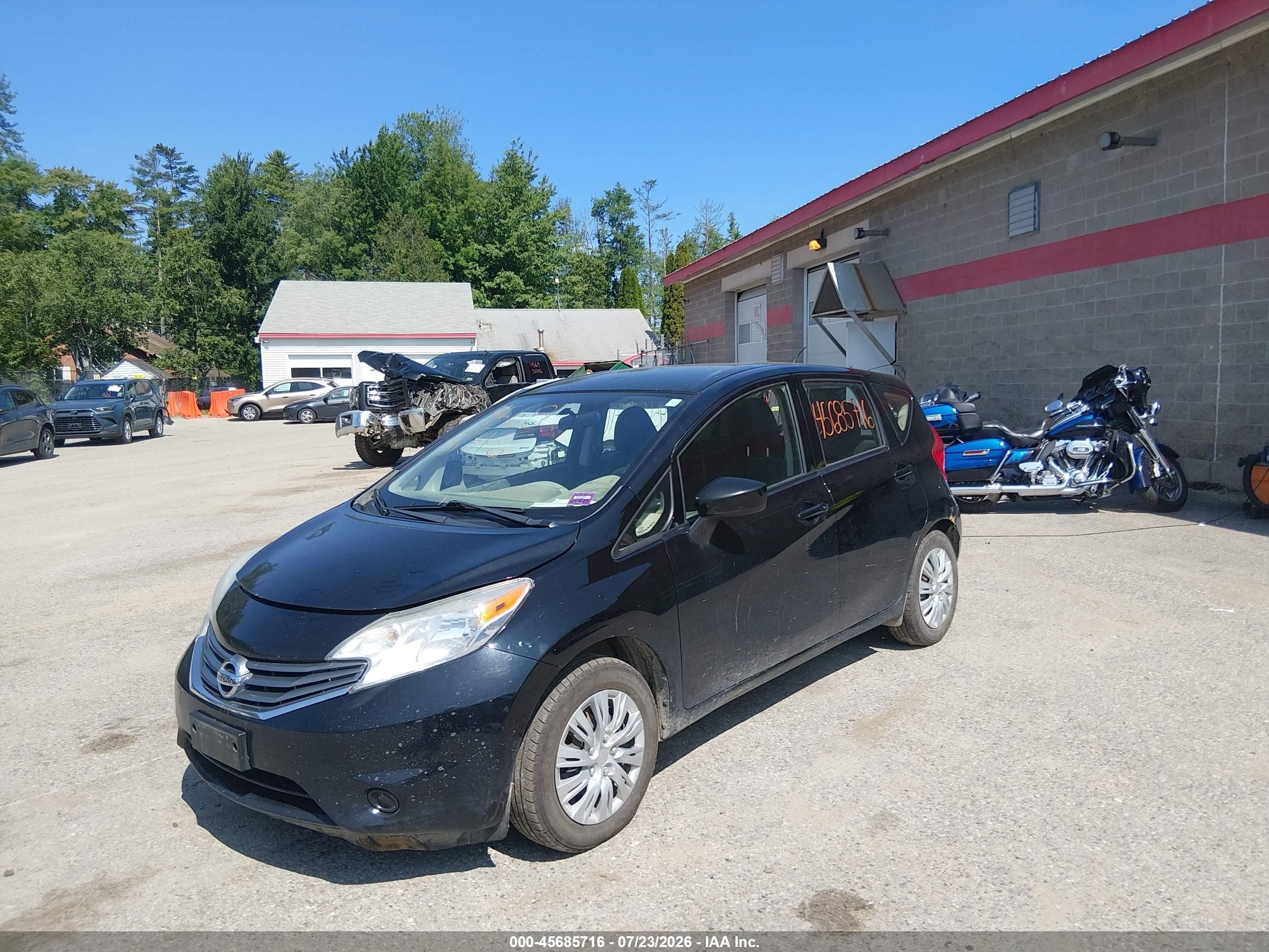2015 Nissan Versa Note S (sr)/s Plus/sl/sr/sv Черный vin: 3N1CE2CP3FL402287