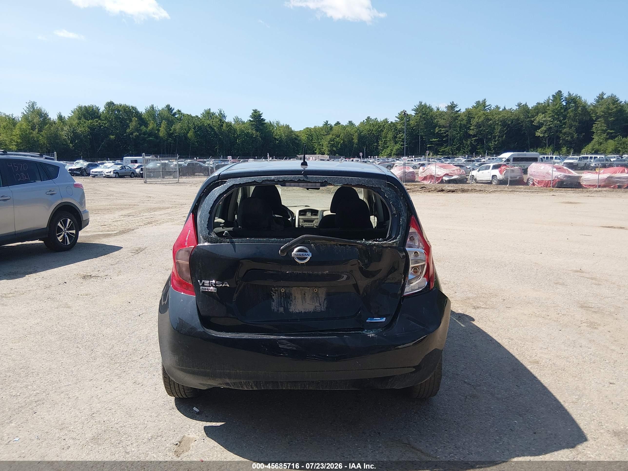 2015 Nissan Versa Note S (sr)/s Plus/sl/sr/sv Черный vin: 3N1CE2CP3FL402287