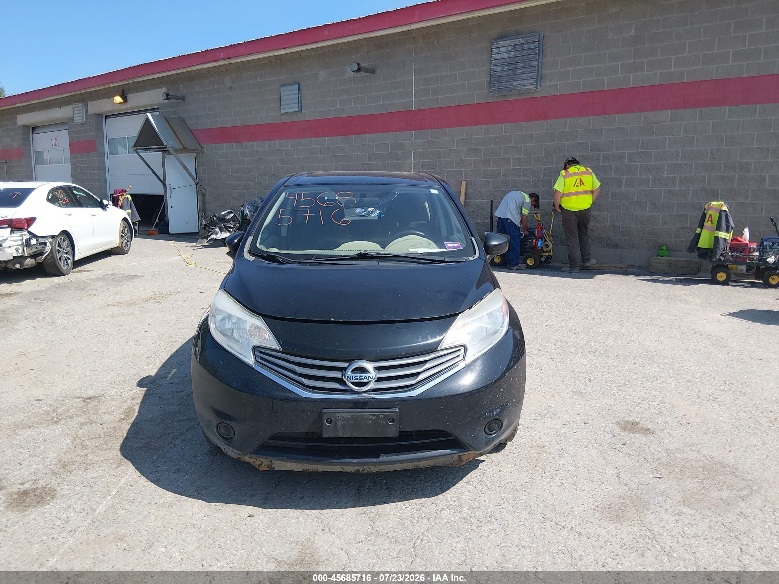 2015 Nissan Versa Note S (sr)/s Plus/sl/sr/sv Черный vin: 3N1CE2CP3FL402287