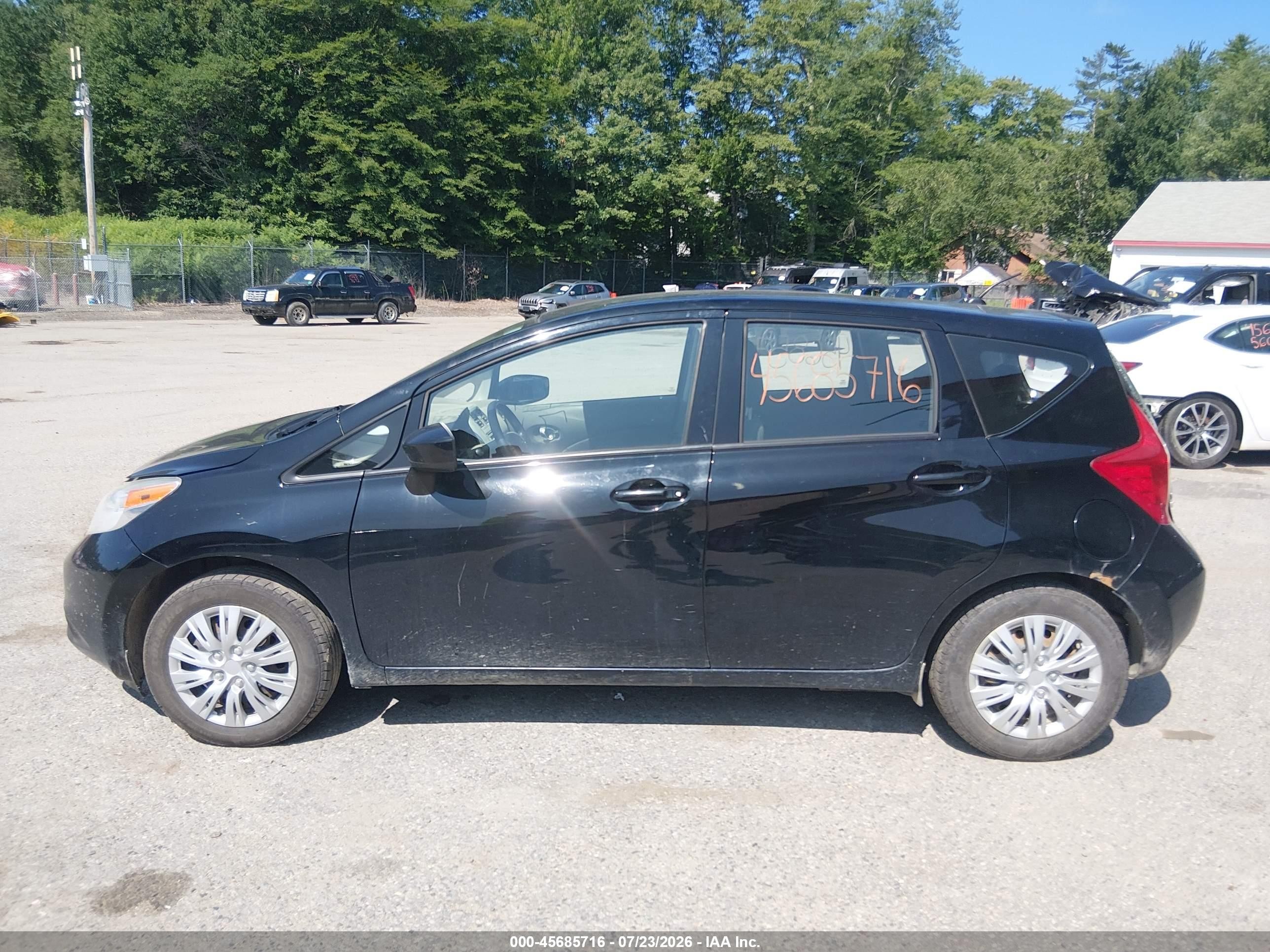 2015 Nissan Versa Note S (sr)/s Plus/sl/sr/sv Черный vin: 3N1CE2CP3FL402287