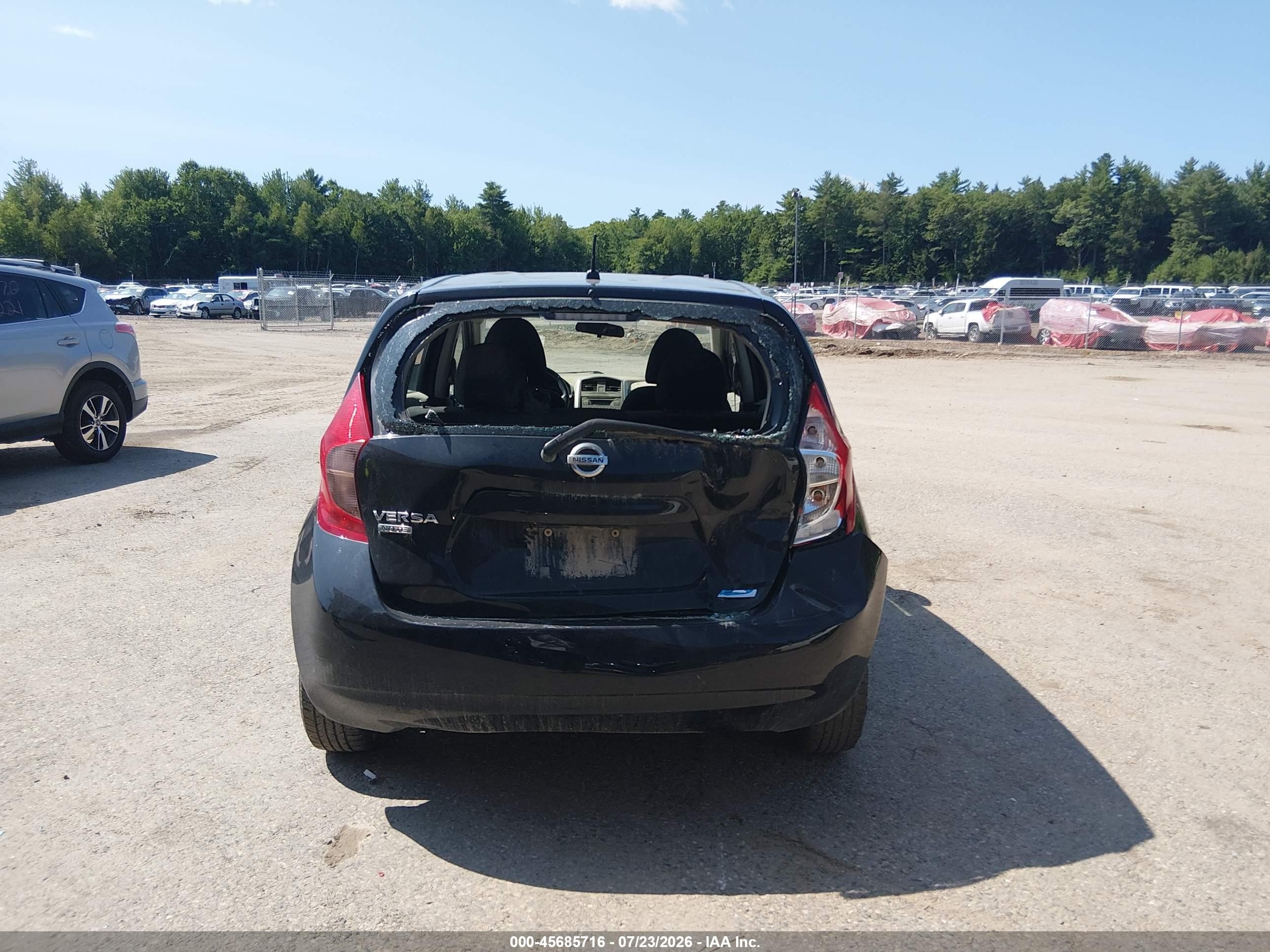 2015 Nissan Versa Note S (sr)/s Plus/sl/sr/sv Черный vin: 3N1CE2CP3FL402287