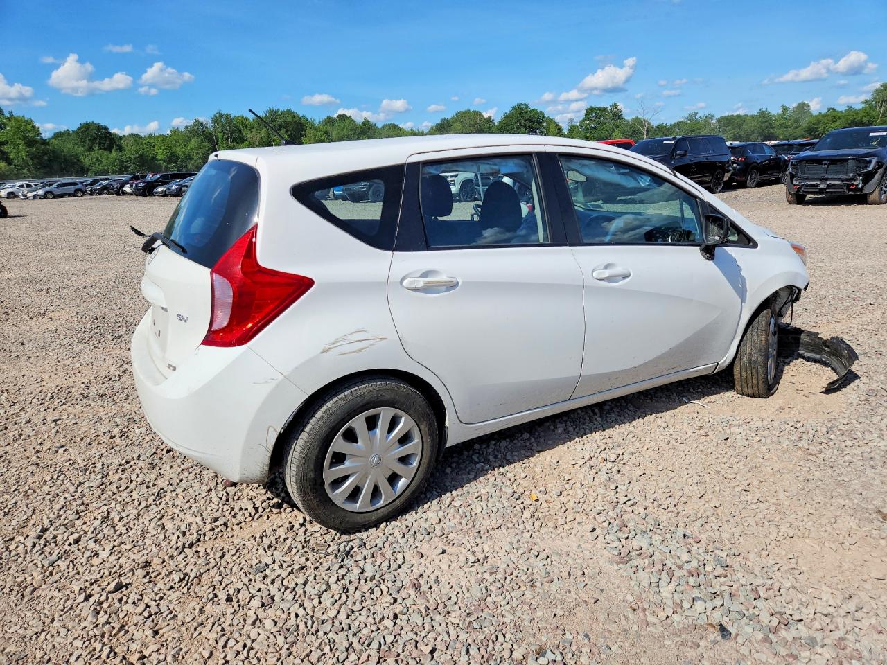 2015 Nissan Versa Note Sv Белый vin: 3N1CE2CP3FL410146
